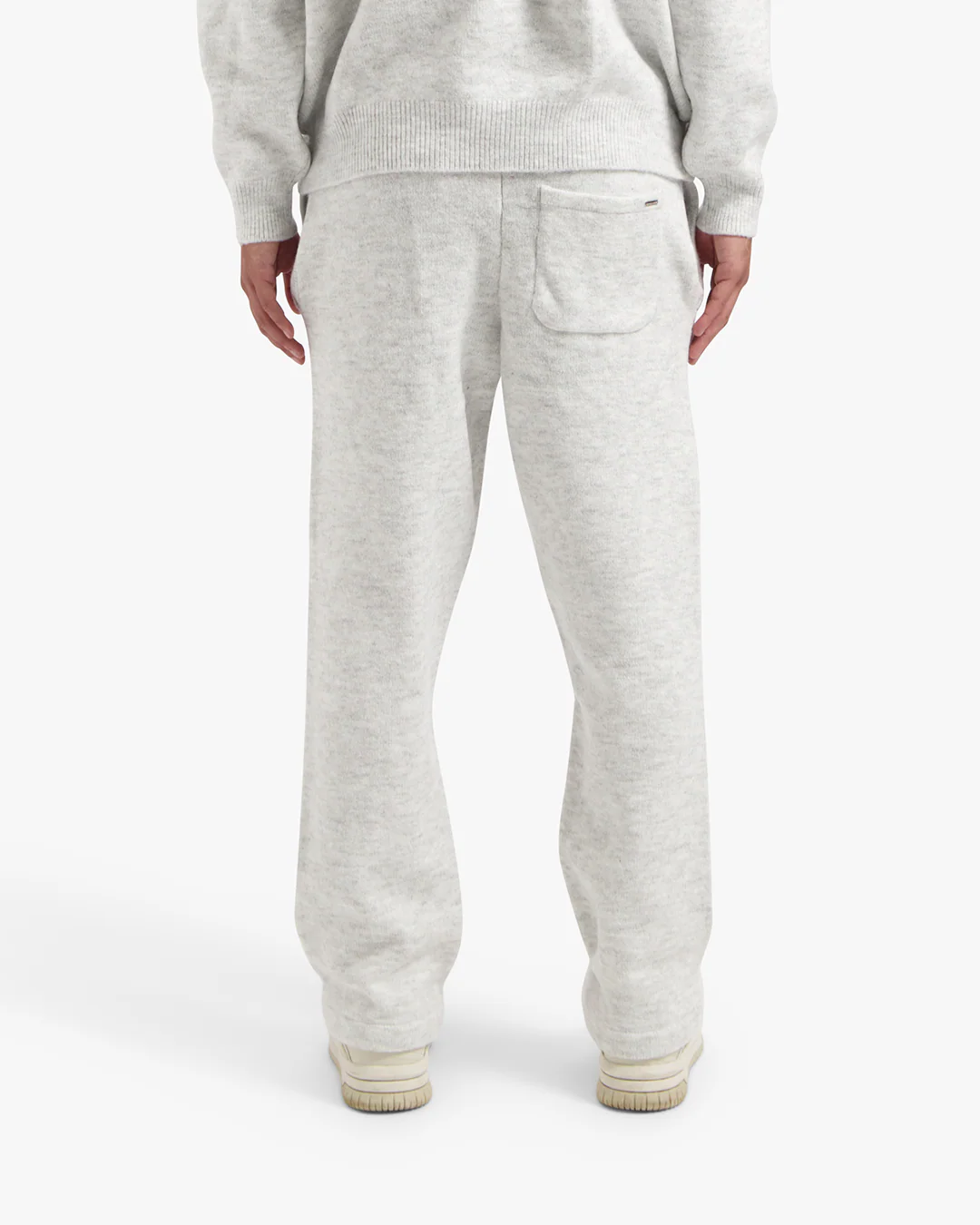 CROYEZ ESSENCE KNIT PANTS | GREY - Image 4