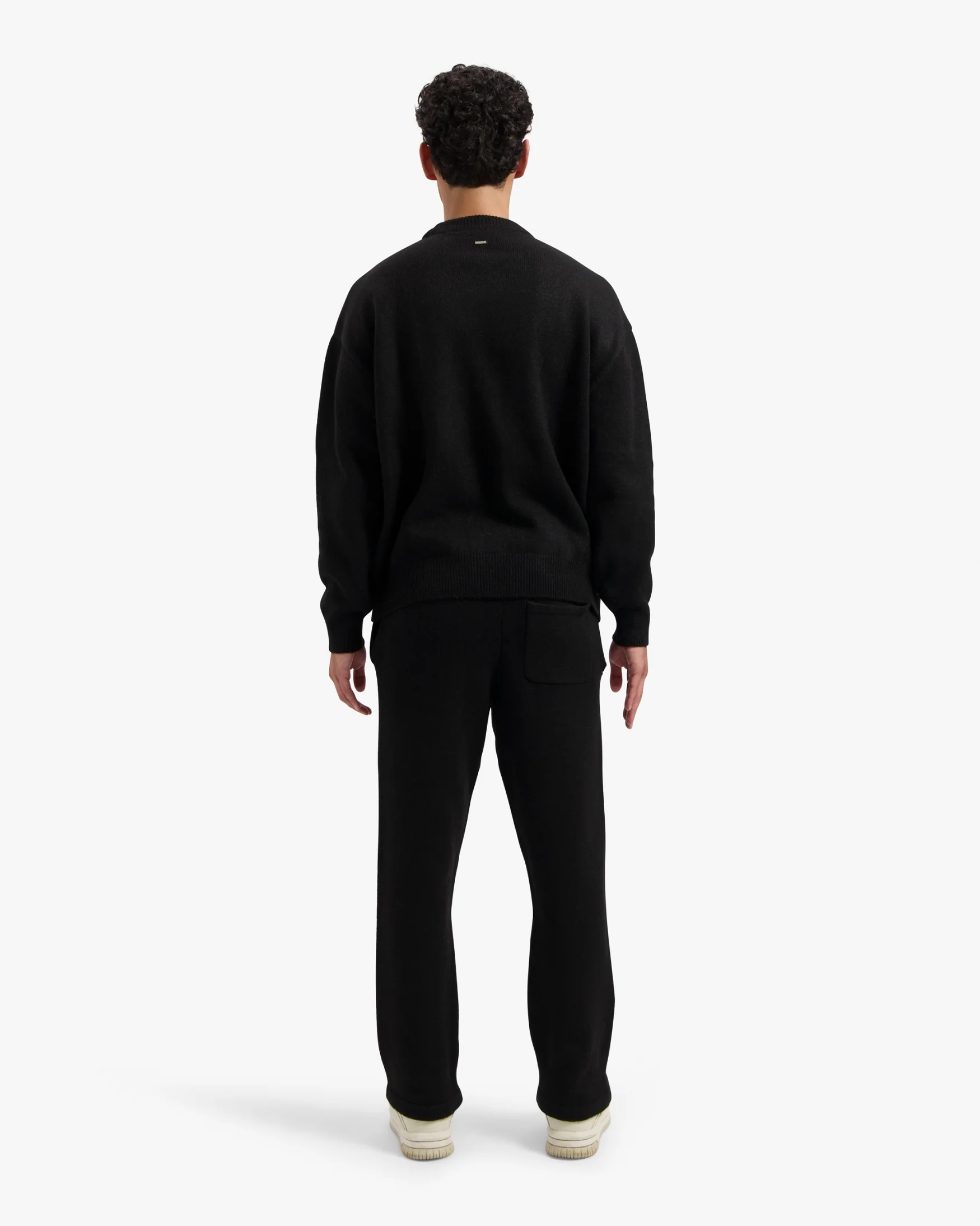 Croyez Essence Knit Tracksuit | Black/Black - Image 6