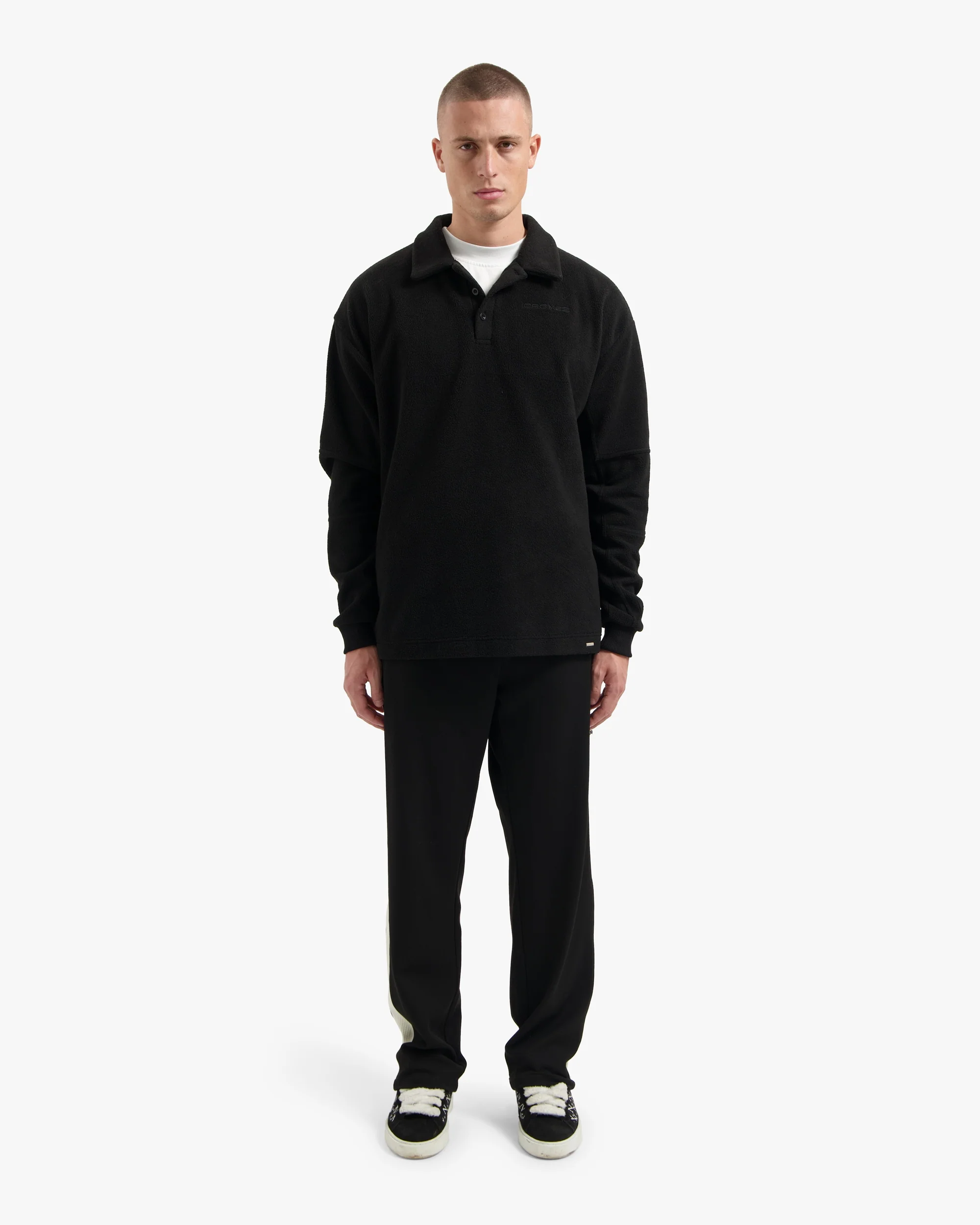 CROYEZ ÉTIQUETTE CARGO CHINO | BLACK - Image 5