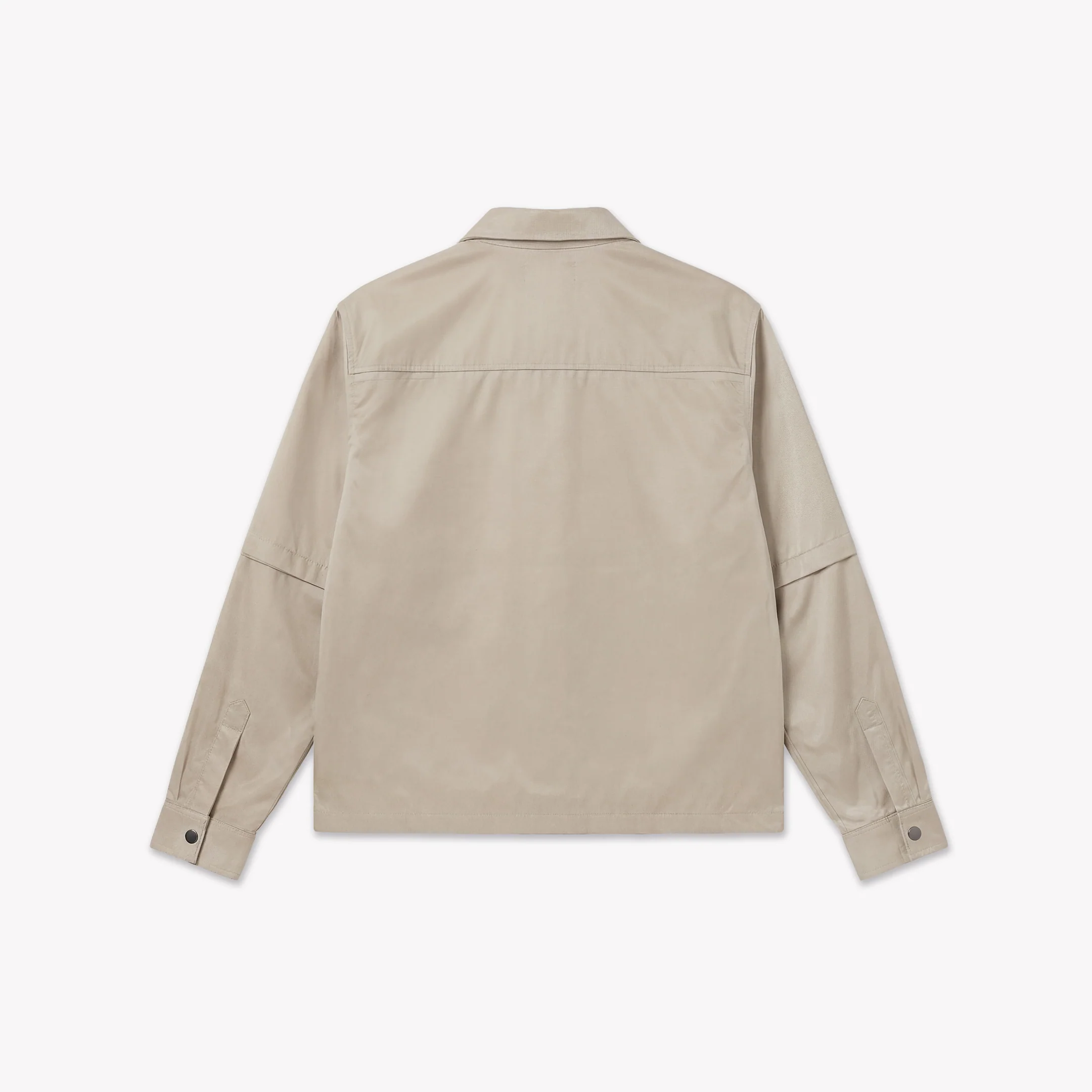 Croyez Etiquette Nylon Jacket | Beige - Image 2