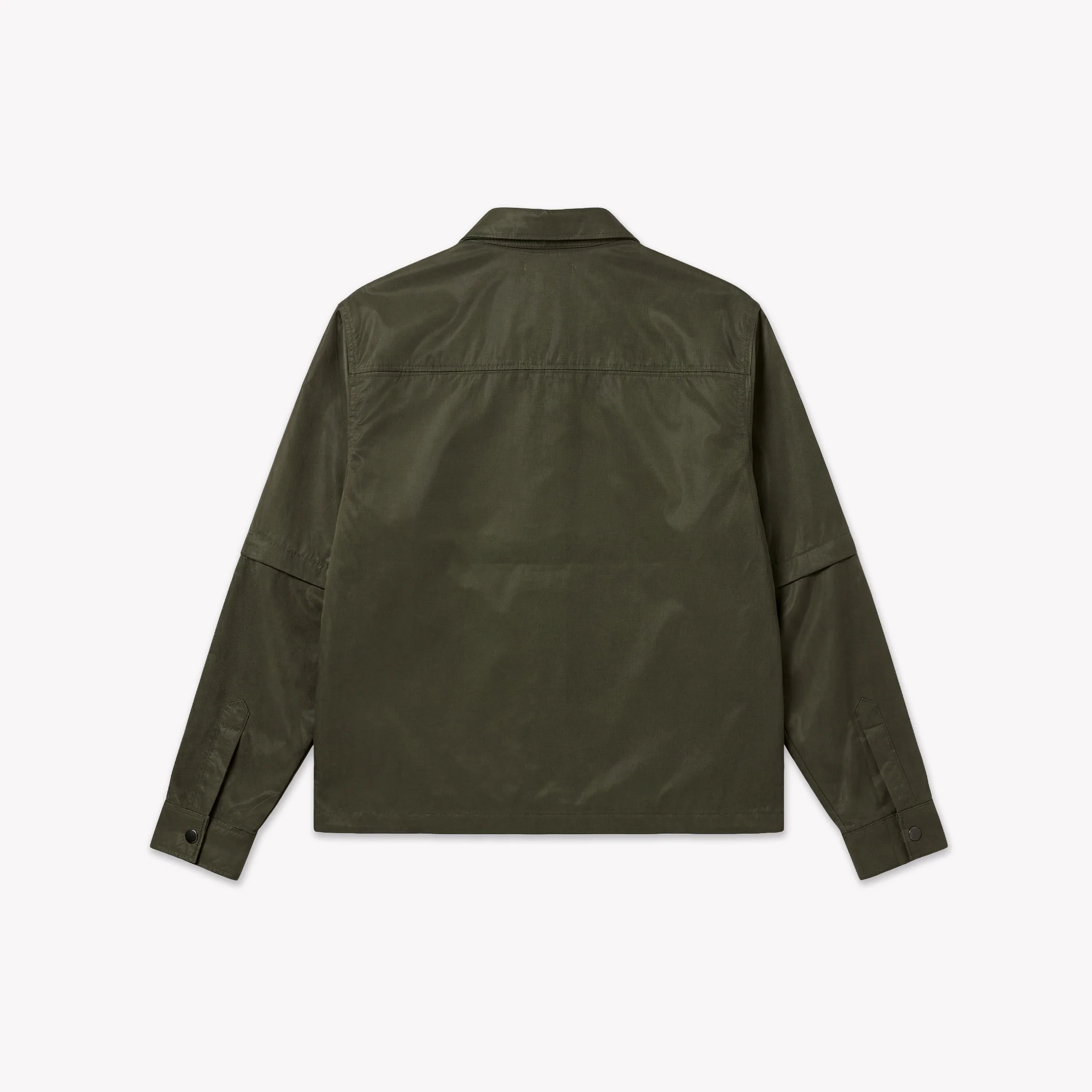 Croyez Etiquette Nylon Jacket | Dusty Olive - Image 2