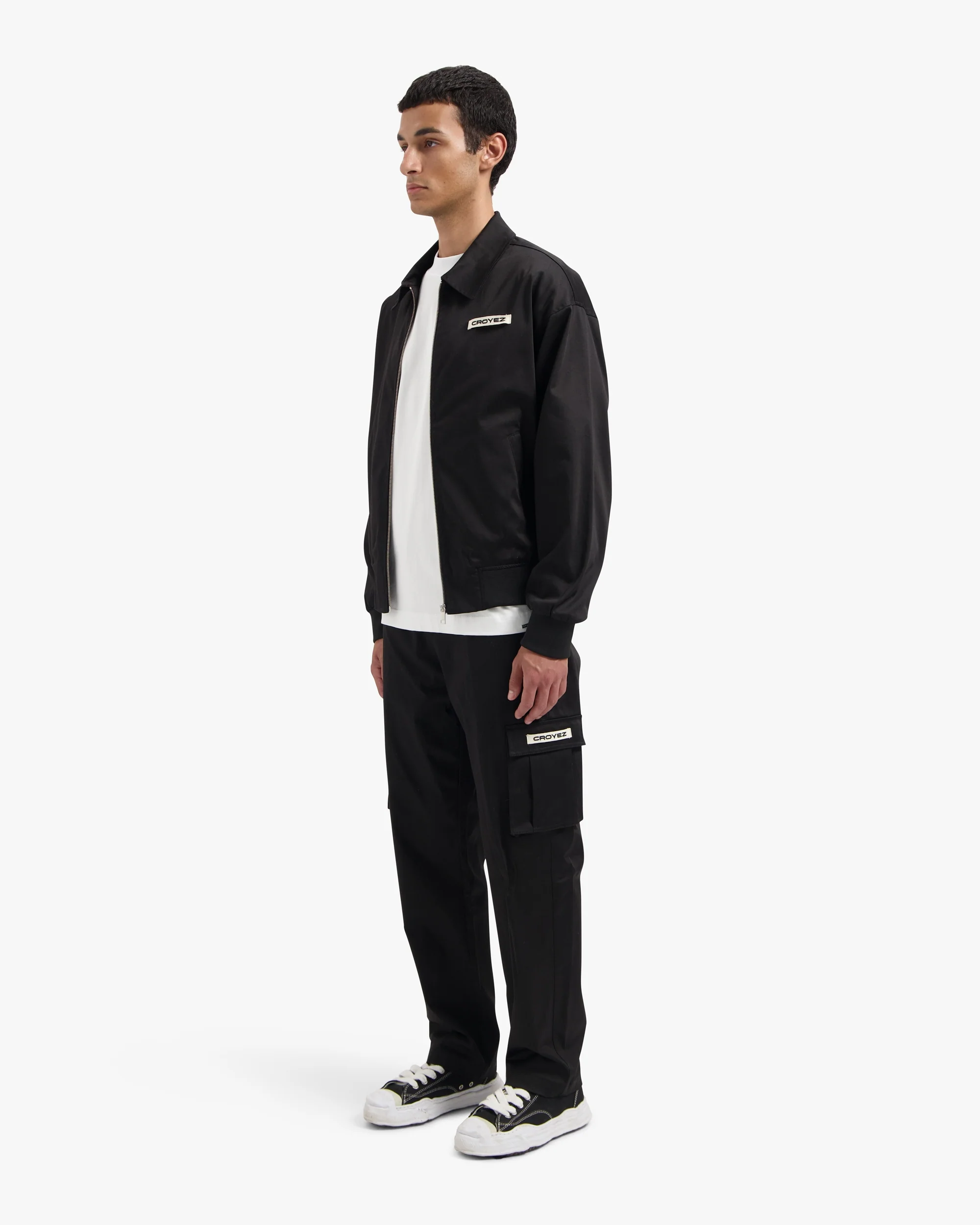 CROYEZ ÉTIQUETTE SATIN PANTS | BLACK - Image 6