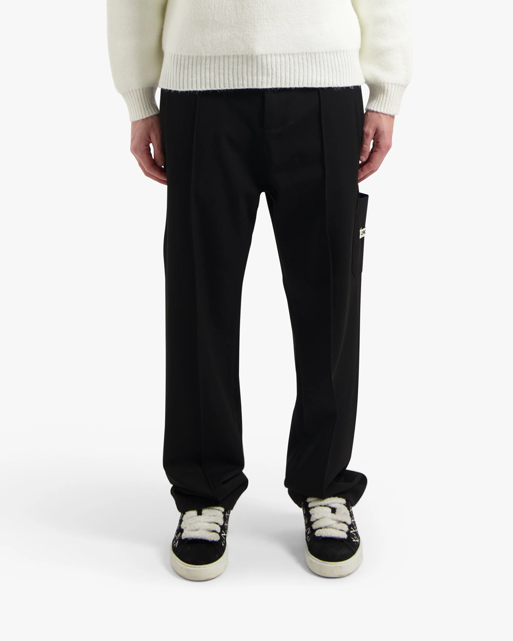 Croyez Etiquette Straight Chino | Black - Image 3