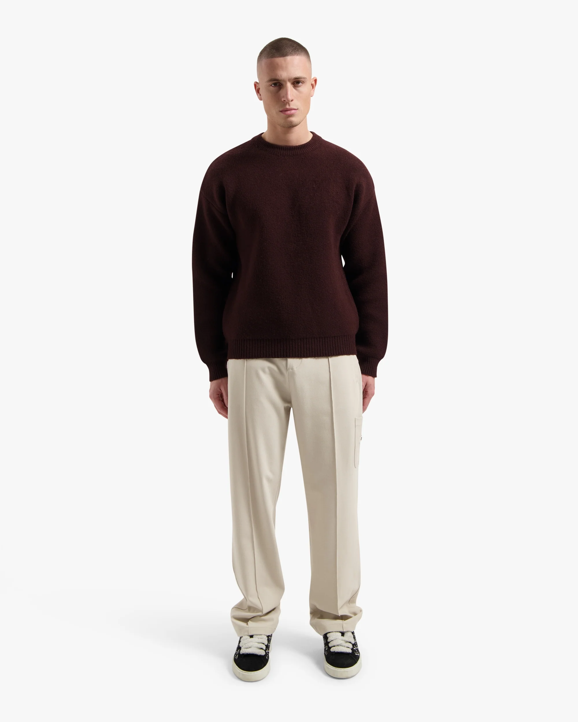 Croyez Etiquette Straight Chino | Off-White - Image 5