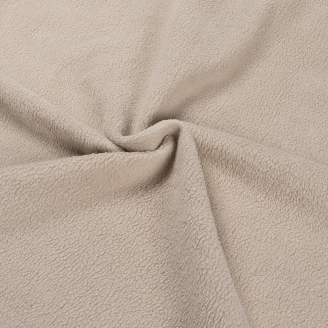 CROYEZ FLEECE POLO SWEATER | SAND - Image 8