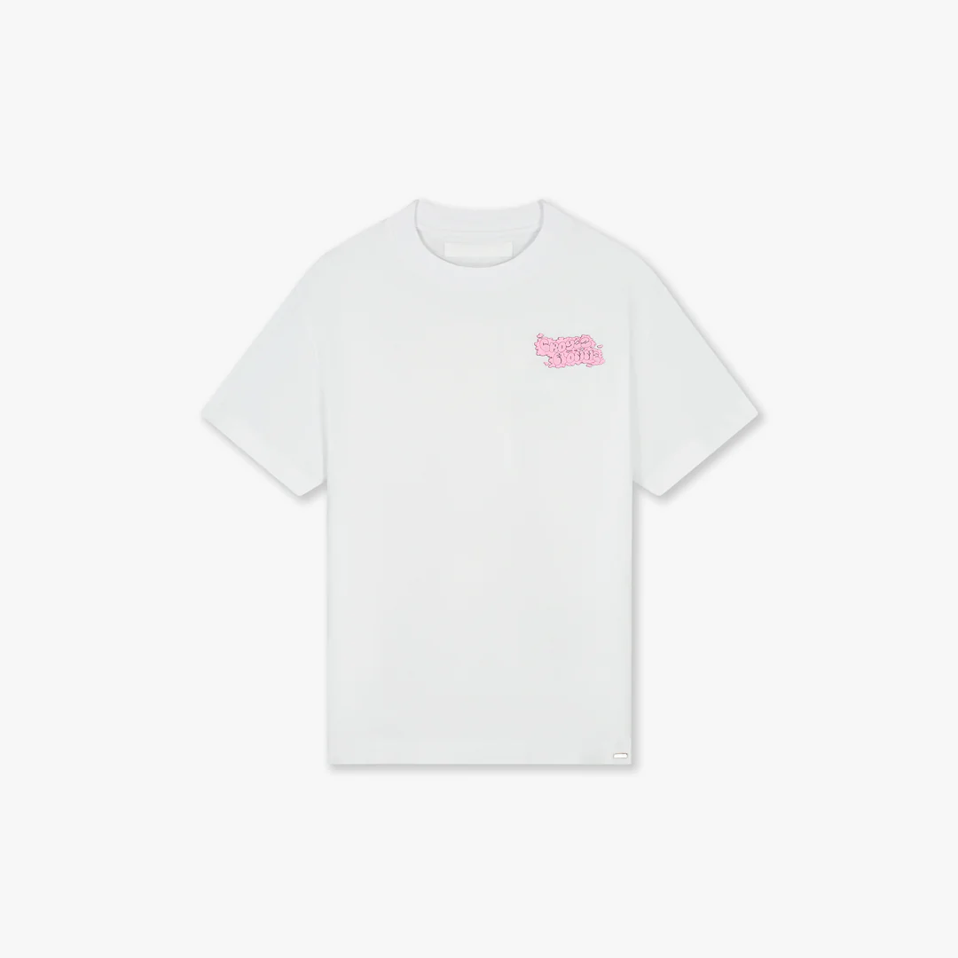 Croyez Fleur Heureuse T-Shirt | White