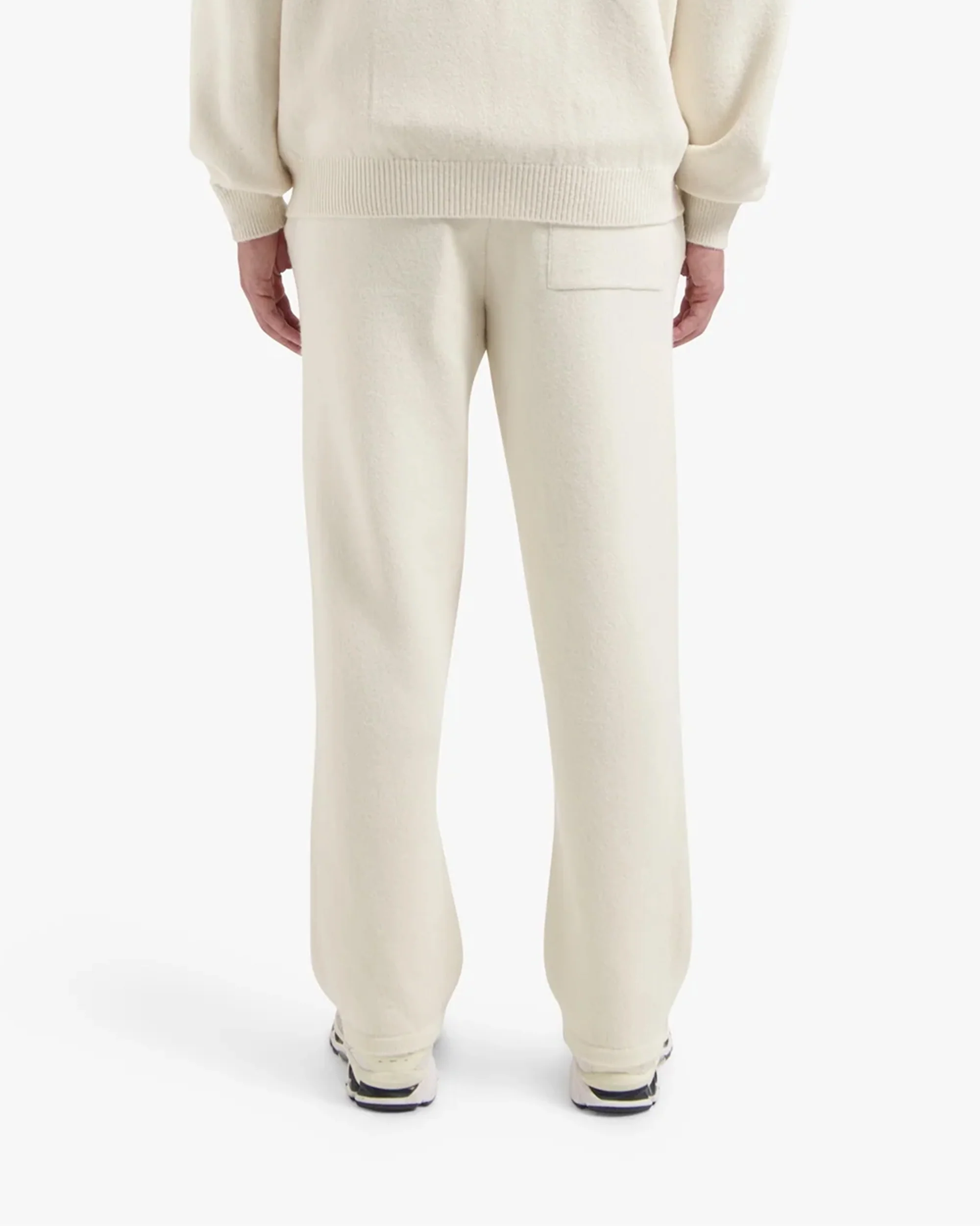 CROYEZ FLUFFY ESSENCE KNIT SWEATPANTS | CREAM - Image 4