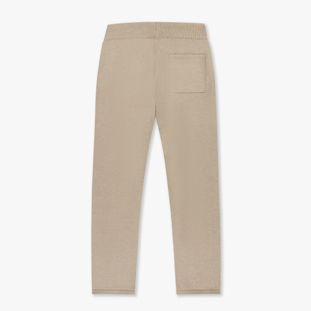 CROYEZ FLUFFY ESSENCE KNIT SWEATPANTS | SAND - Image 2