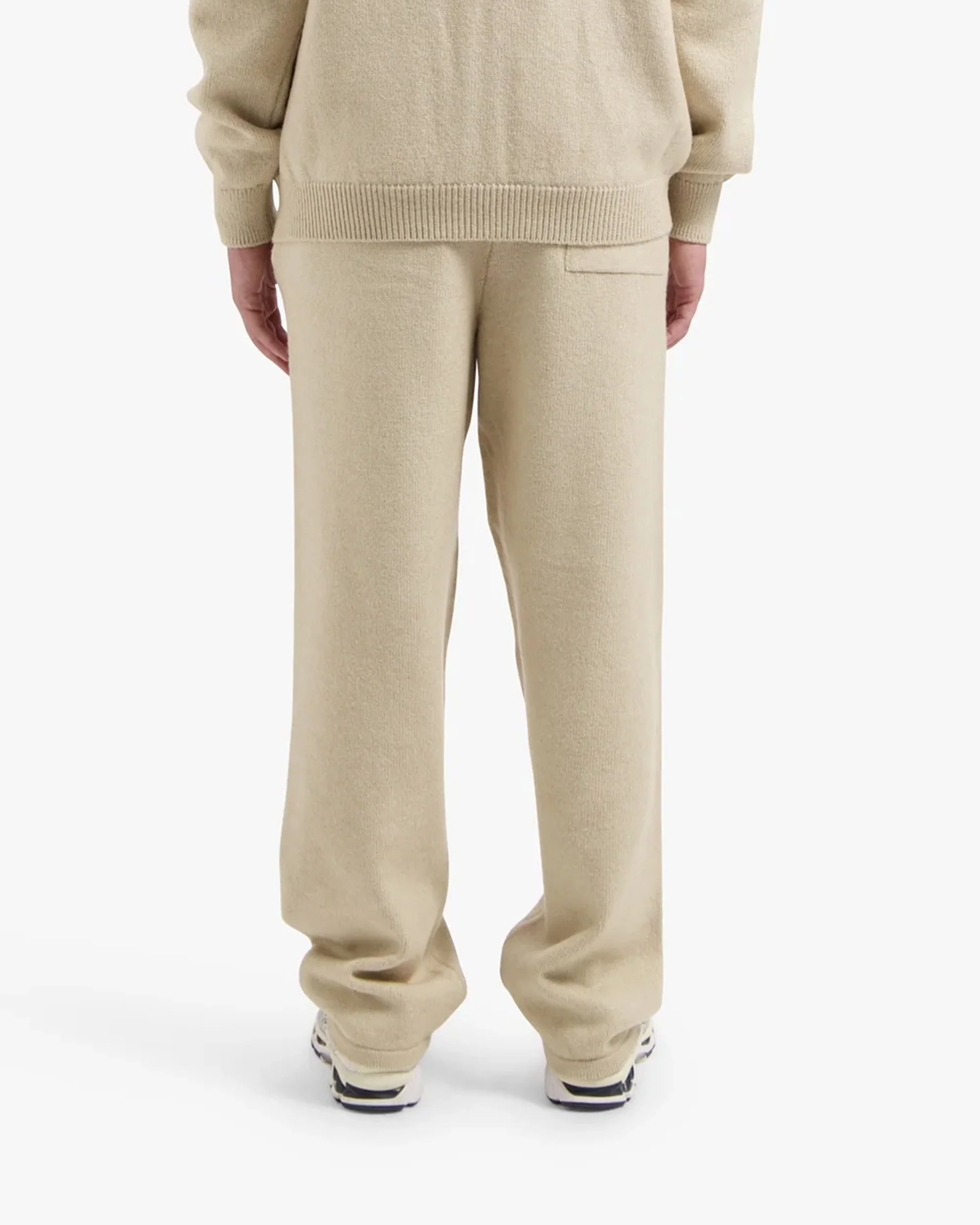 CROYEZ FLUFFY ESSENCE KNIT SWEATPANTS | SAND - Image 4