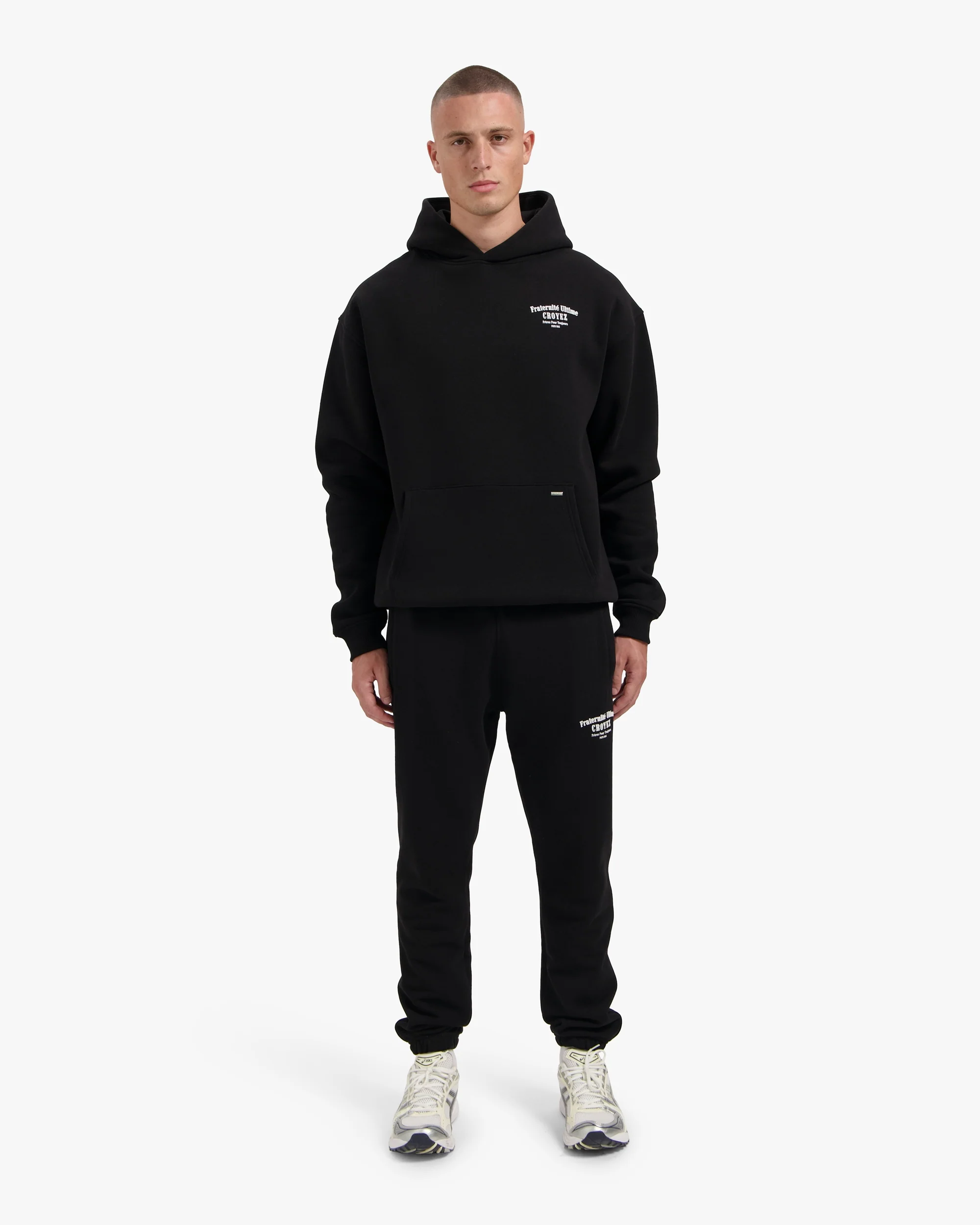CROYEZ FRATERNITÉ HOODIE | BLACK - Image 5