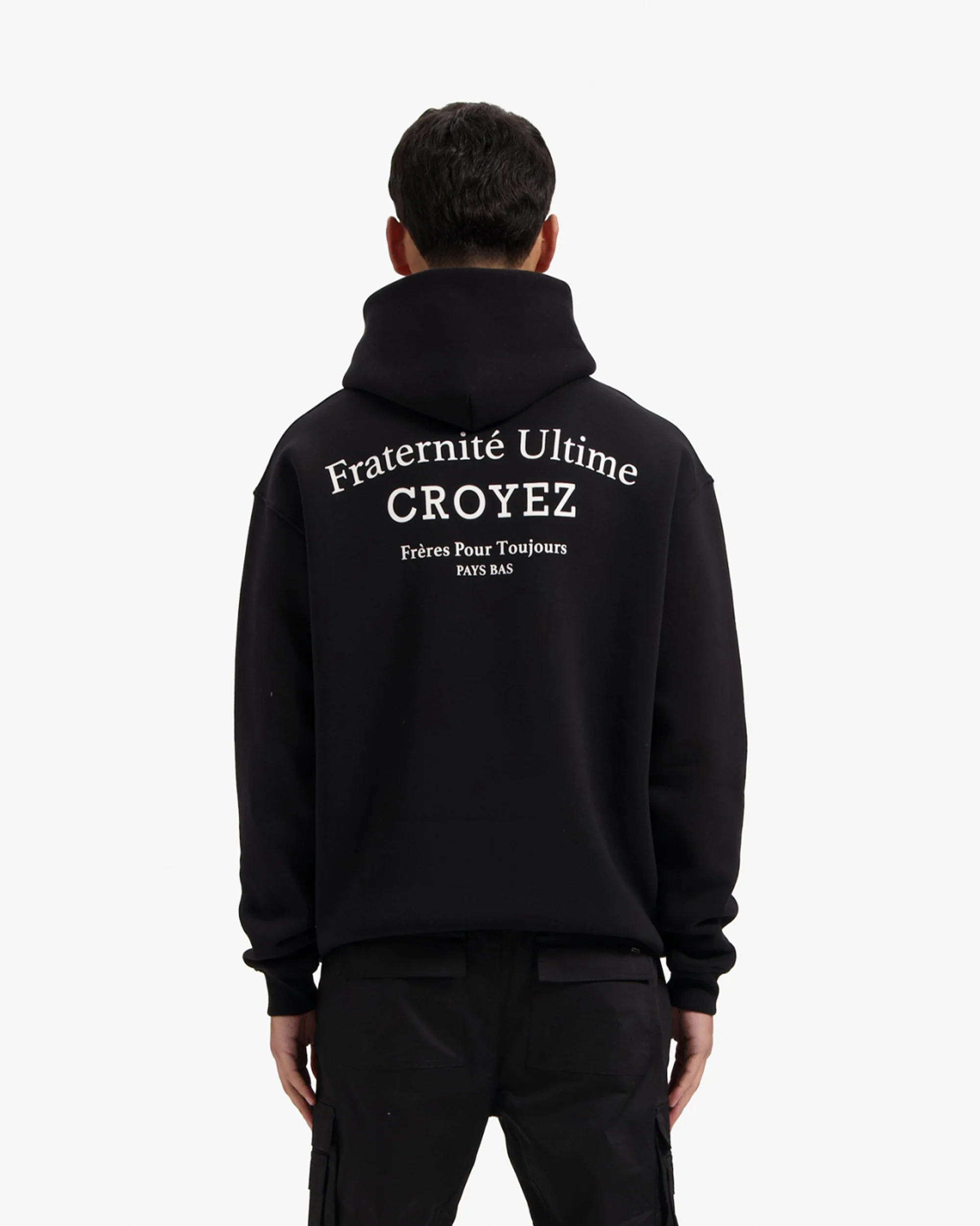 Croyez Fraternité Hoodie | Black - Image 4