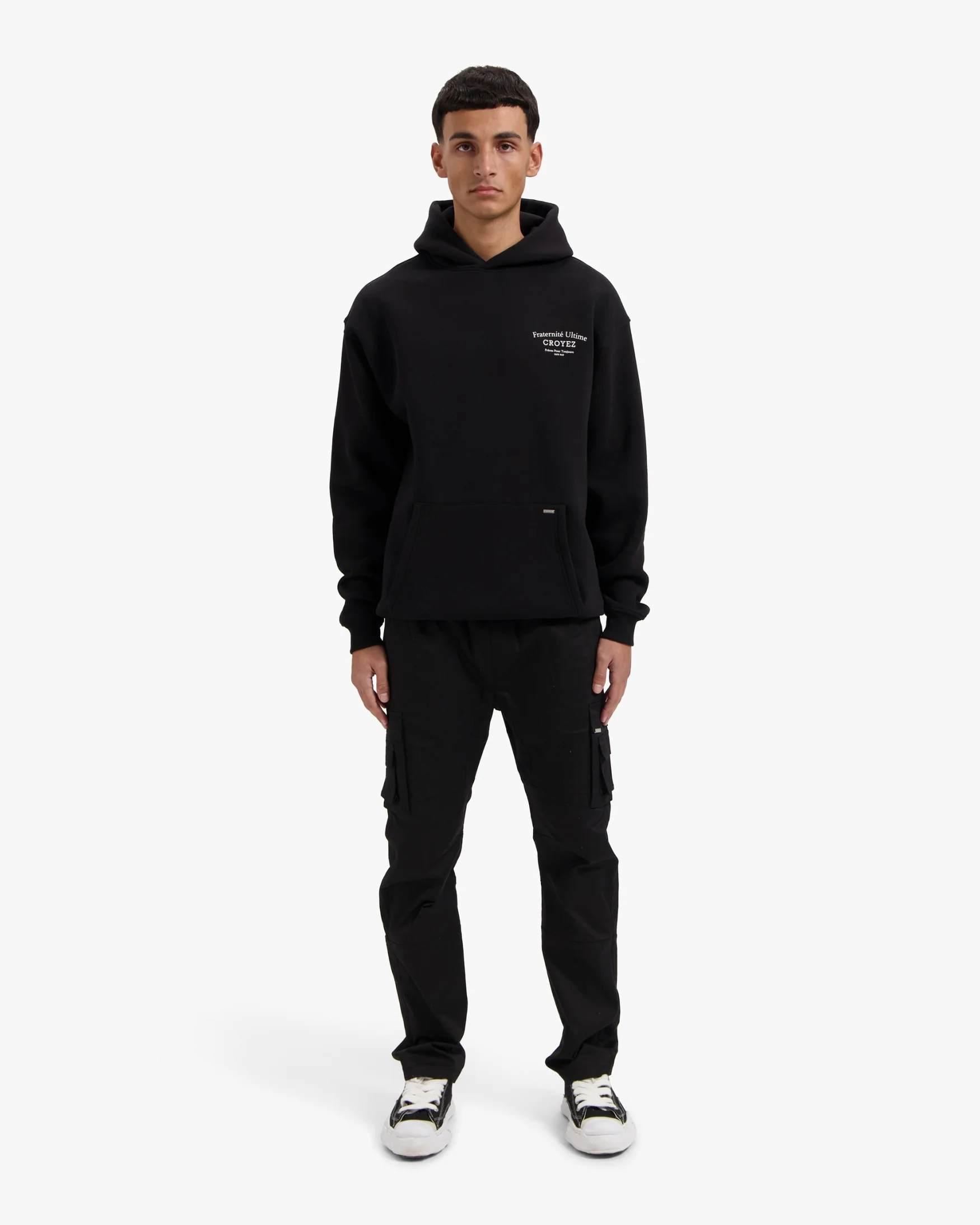 Croyez Fraternité Hoodie | Black - Image 5