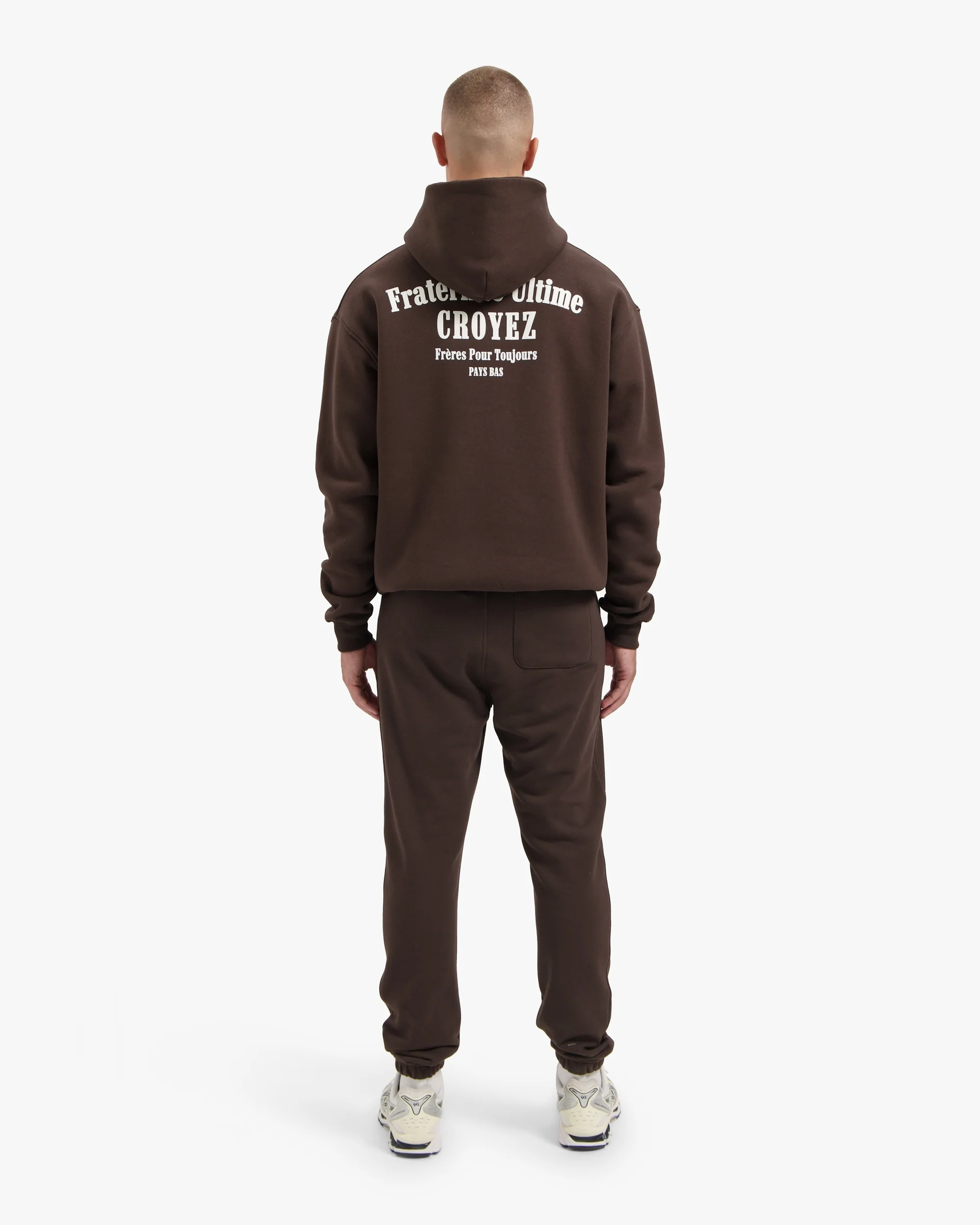 CROYEZ FRATERNITÉ HOODIE | BROWN - Image 6