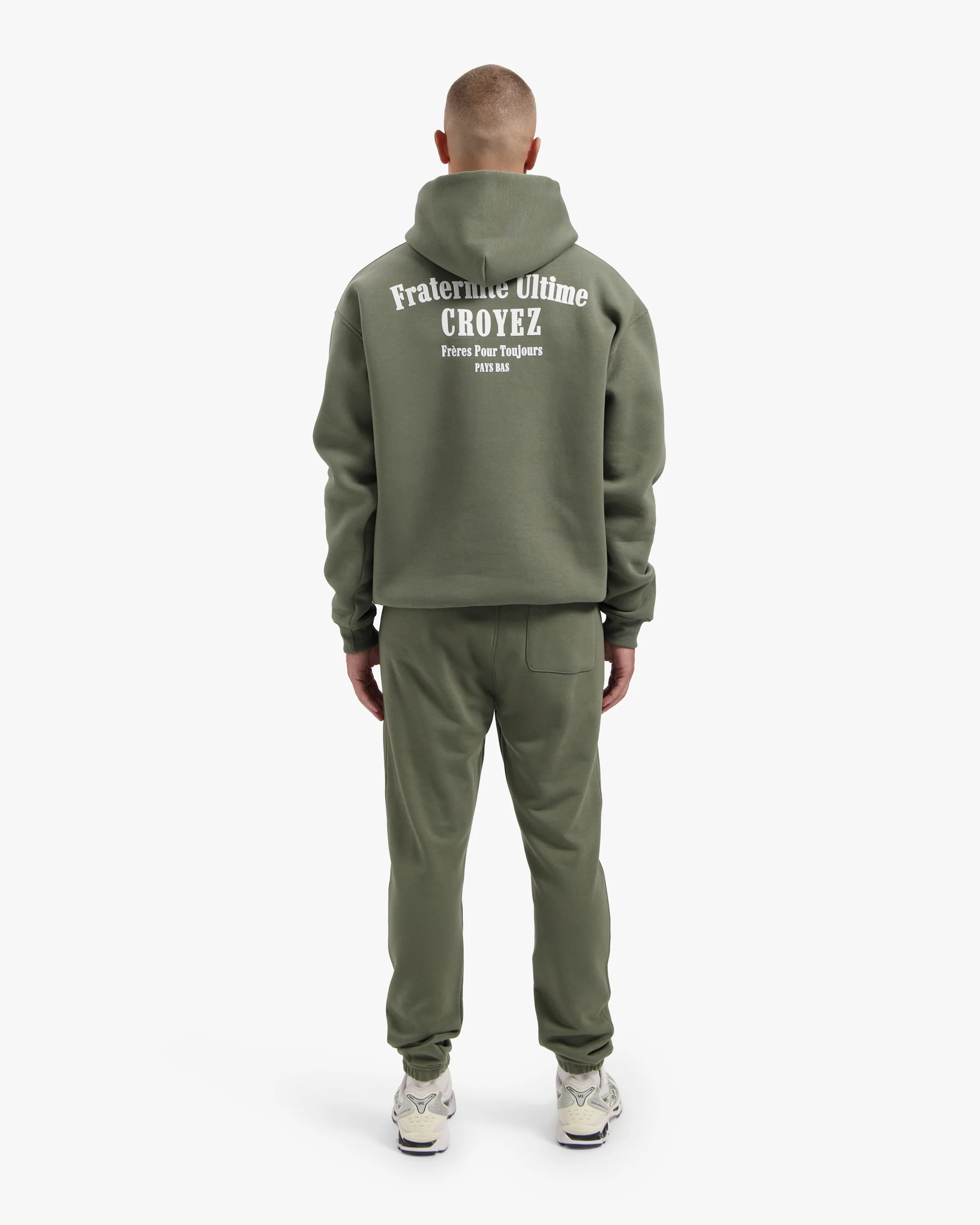 CROYEZ FRATERNITÉ HOODIE | DUSTY OLIVE - Image 6
