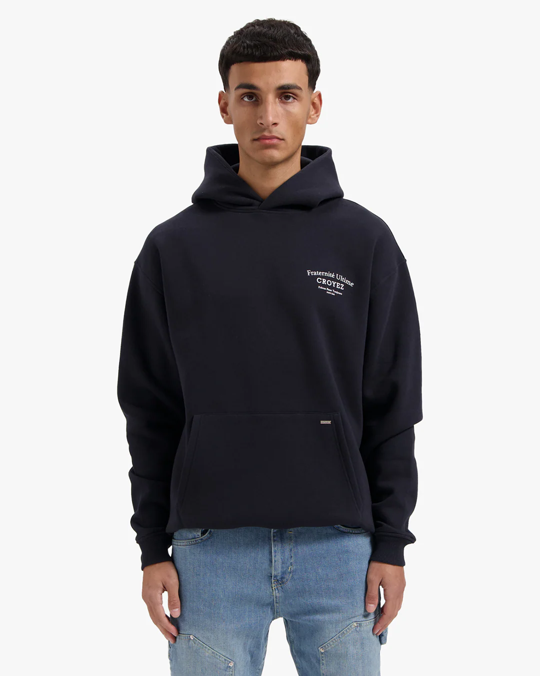 CROYEZ FRATERNITÉ HOODIE | NAVY - Image 3