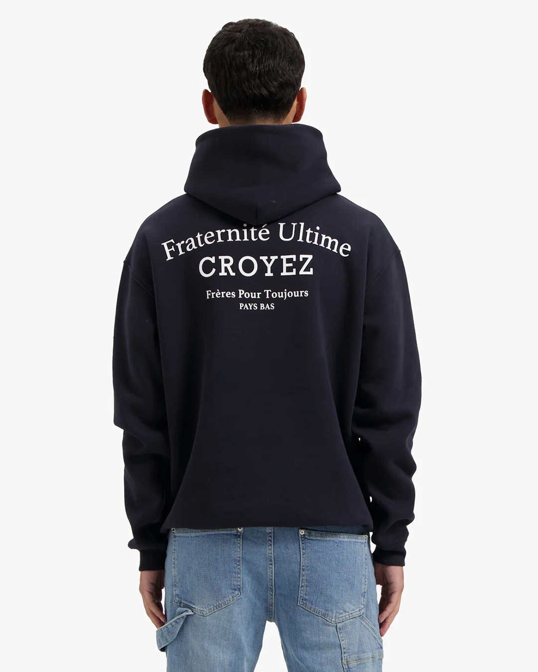 CROYEZ FRATERNITÉ HOODIE | NAVY - Image 4