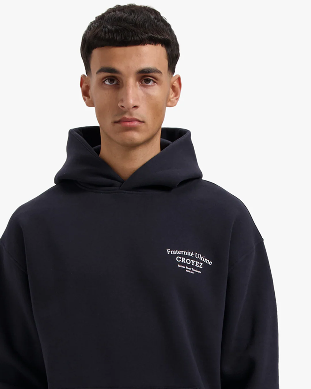 CROYEZ FRATERNITÉ HOODIE | NAVY - Image 5