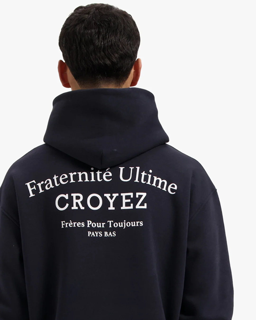 CROYEZ FRATERNITÉ HOODIE | NAVY - Image 6