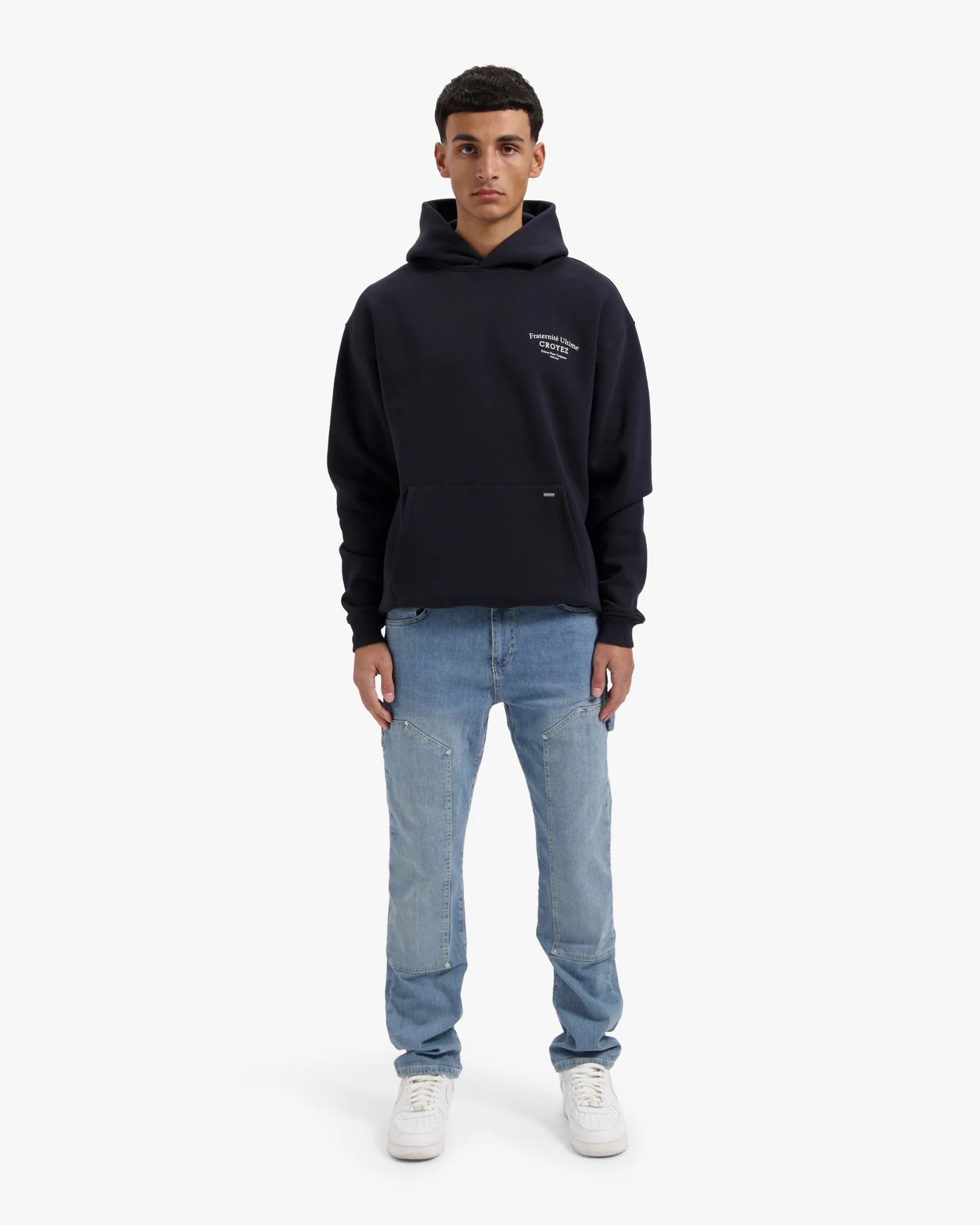 CROYEZ FRATERNITÉ HOODIE | NAVY - Image 7
