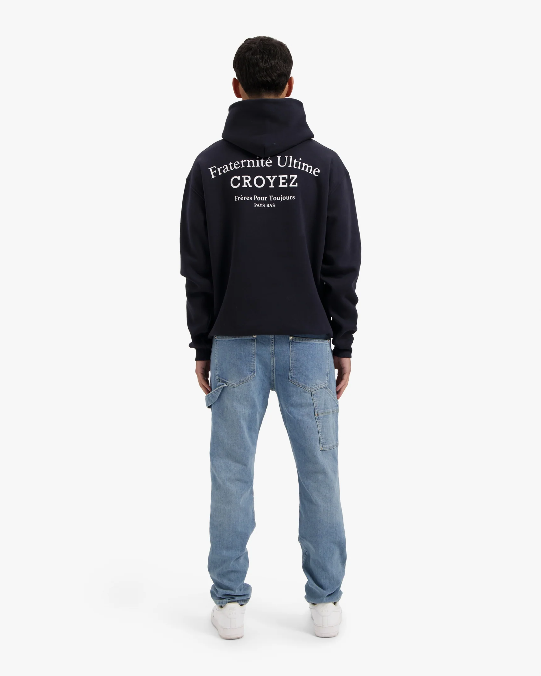 CROYEZ FRATERNITÉ HOODIE | NAVY - Image 8