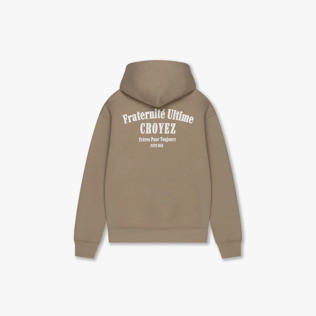 CROYEZ FRATERNITÉ HOODIE | SAND - Image 2