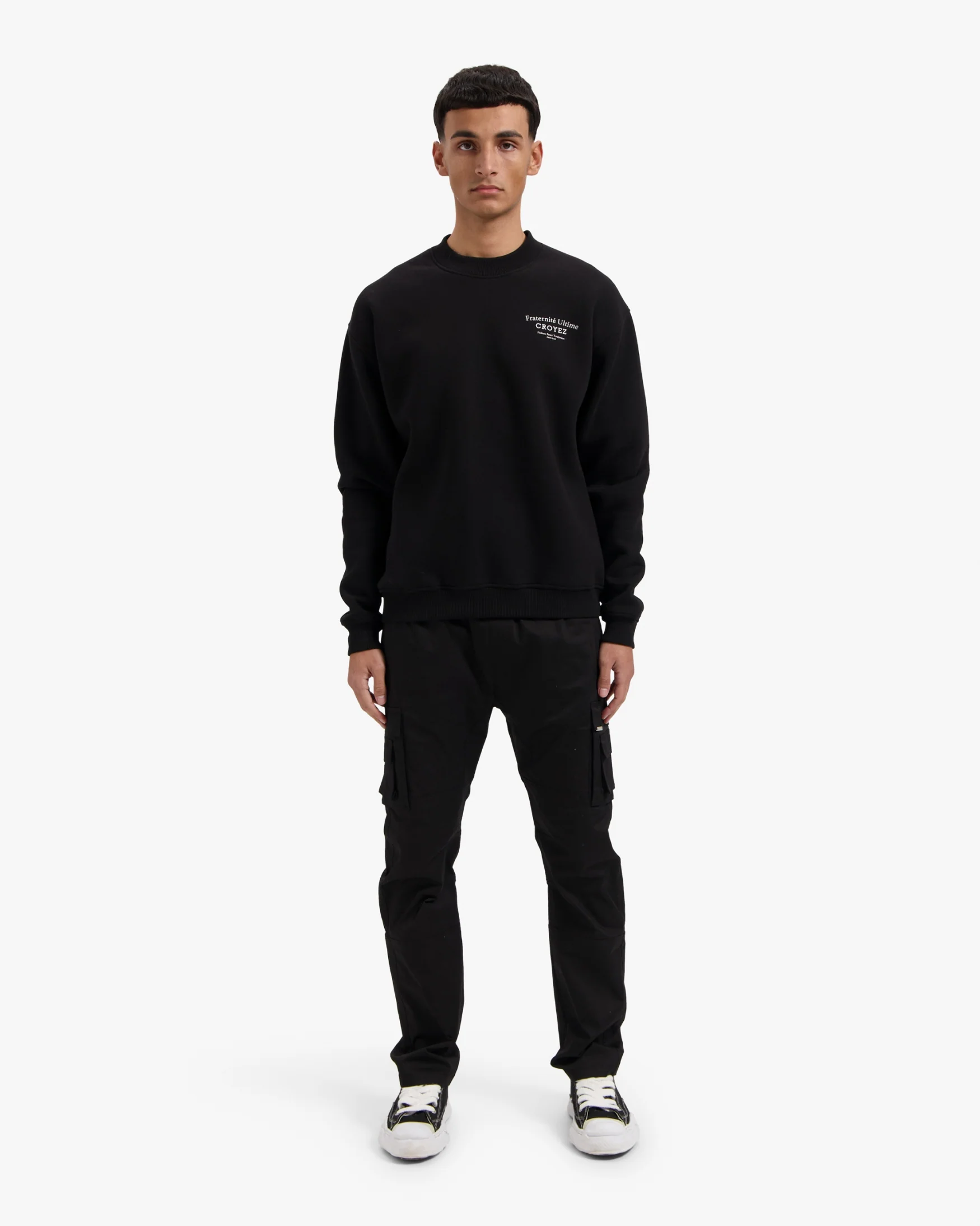 CROYEZ FRATERNITÉ SWEATER | BLACK - Image 7