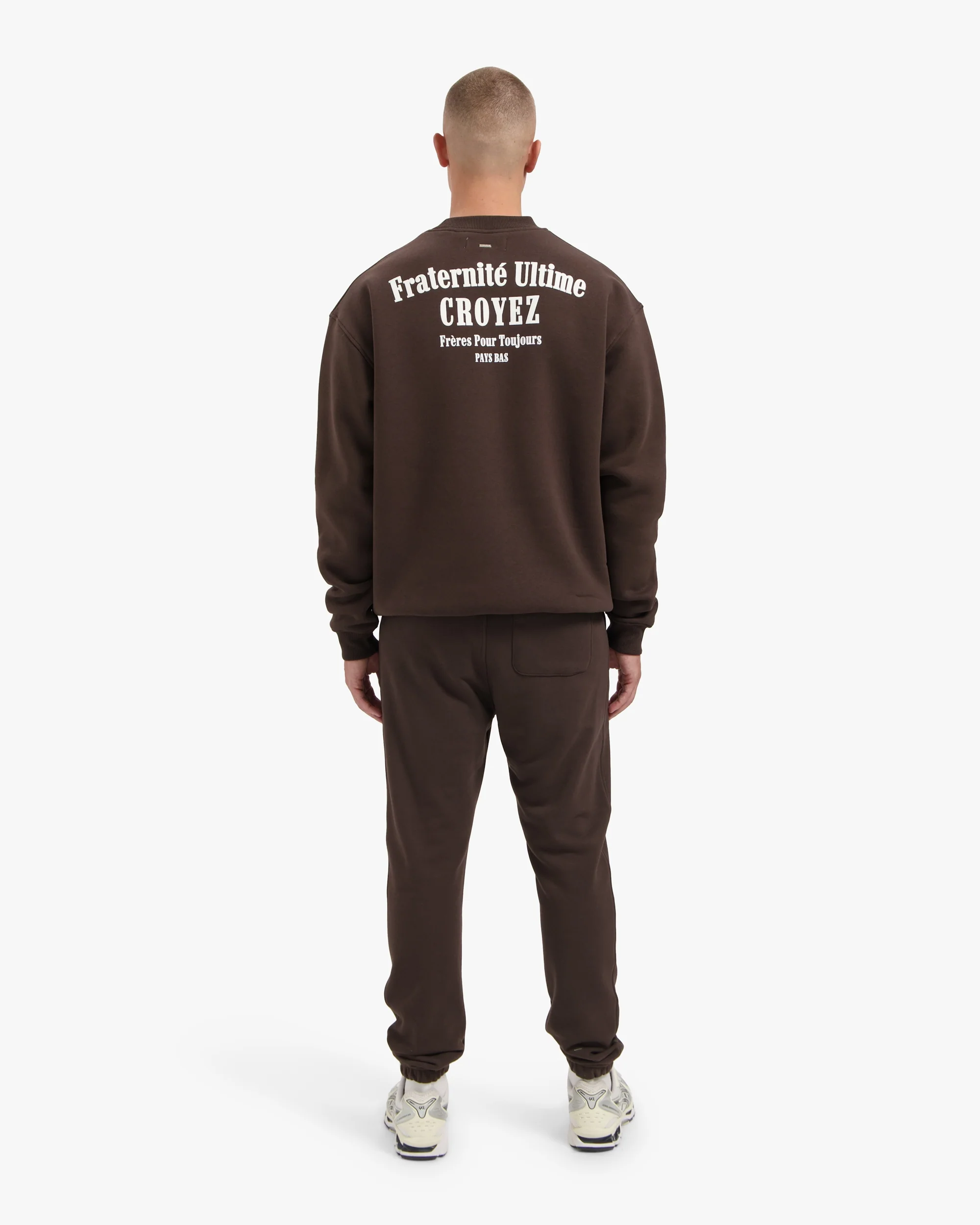 CROYEZ FRATERNITÉ SWEATER | BROWN - Image 6