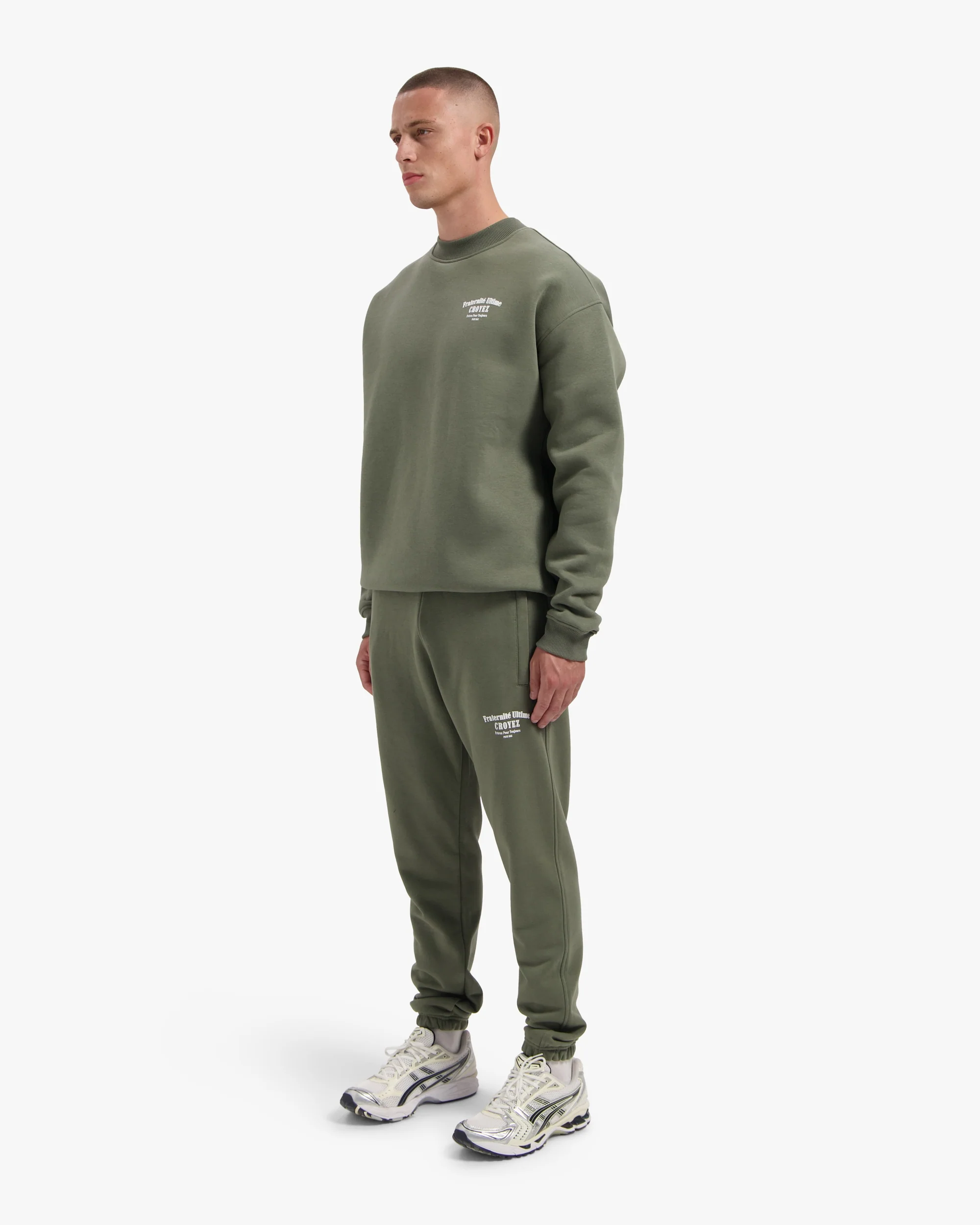 CROYEZ FRATERNITÉ SWEATER | DUSTY OLIVE - Image 7