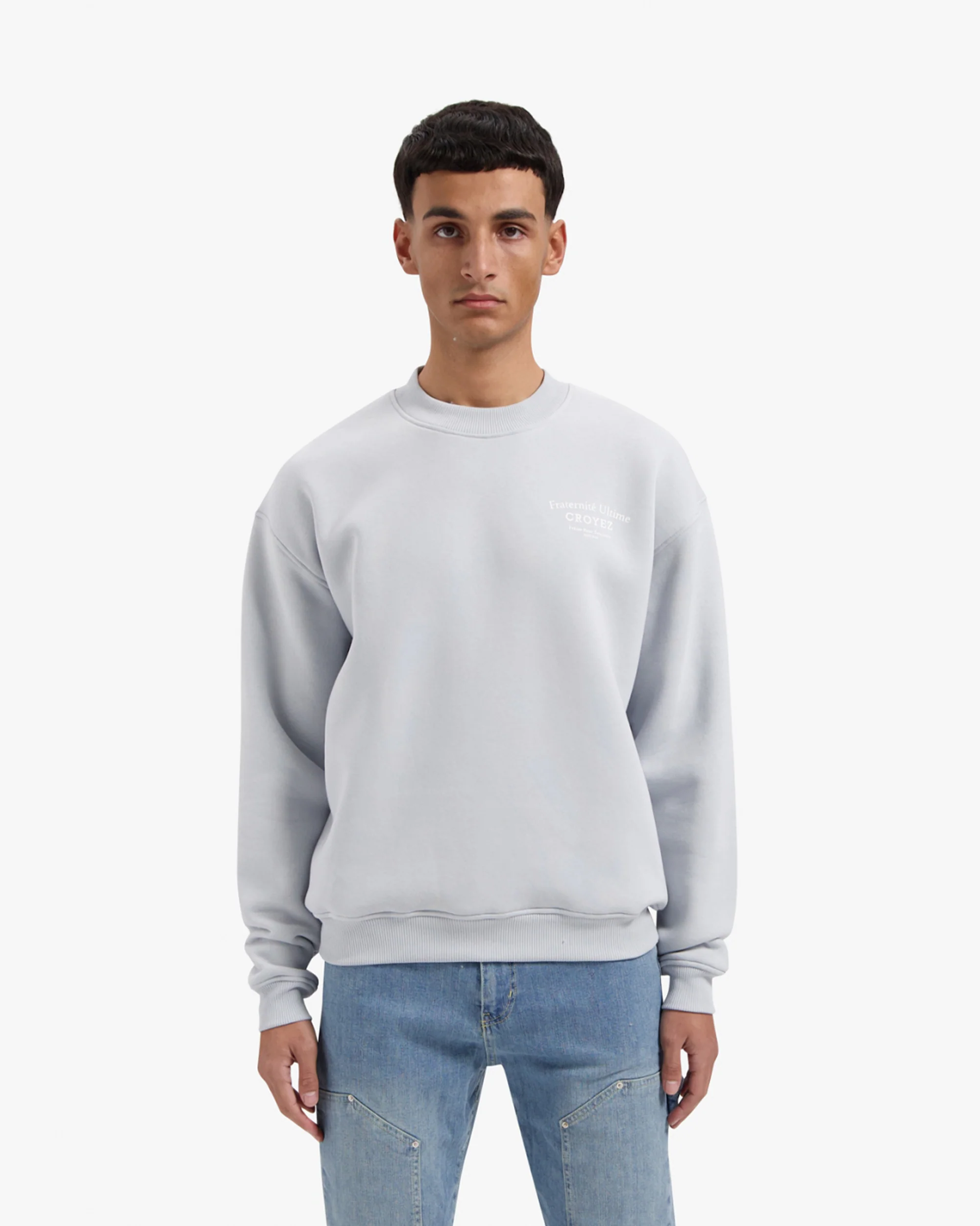 Croyez Fraternité Sweater | Light Blue - Image 3