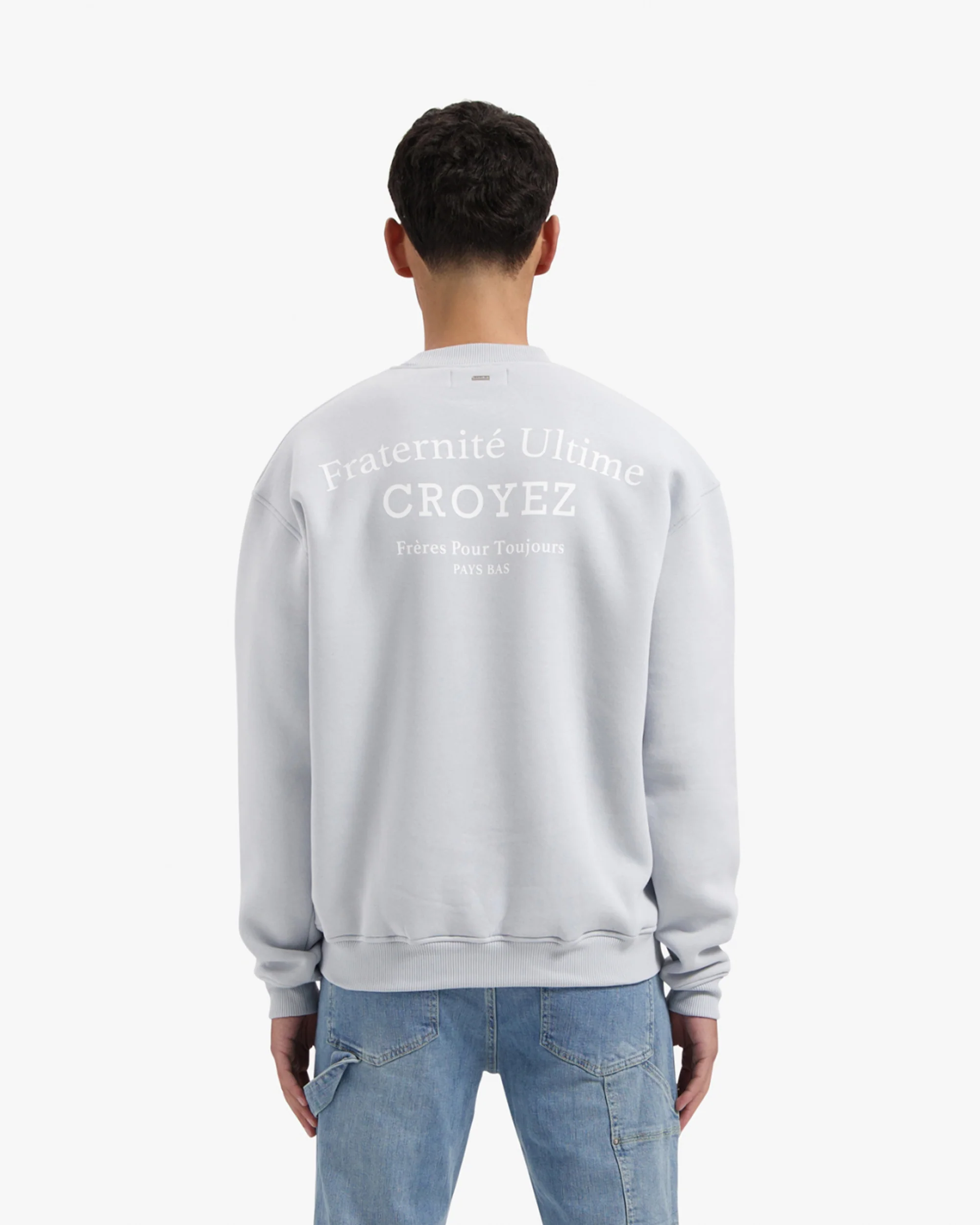 Croyez Fraternité Sweater | Light Blue - Image 4