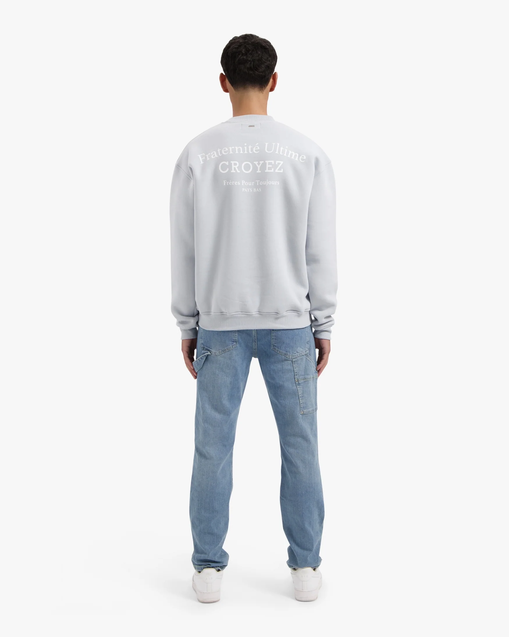 Croyez Fraternité Sweater | Light Blue - Image 5