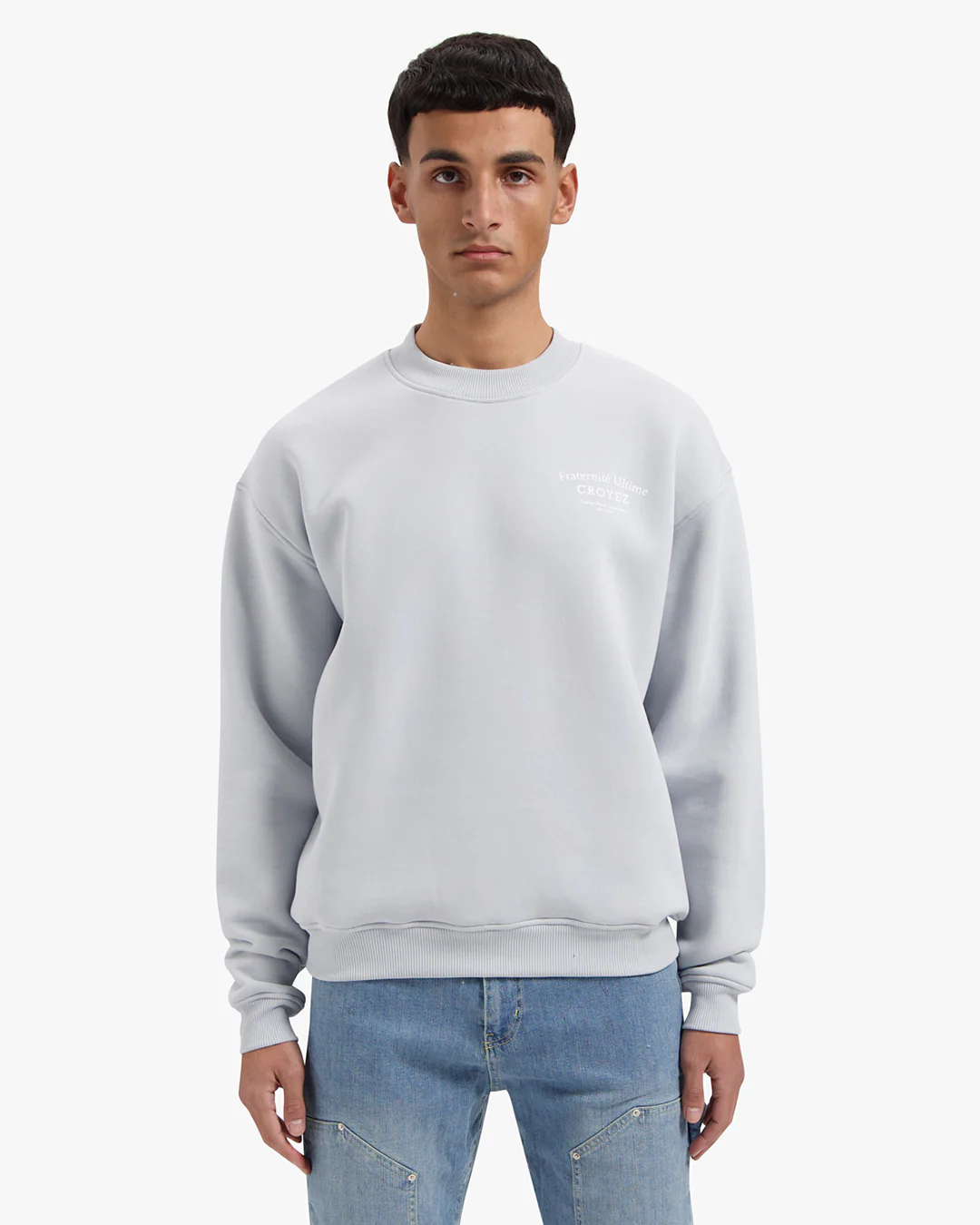 CROYEZ FRATERNITÉ SWEATER | LIGHT BLUE - Image 3