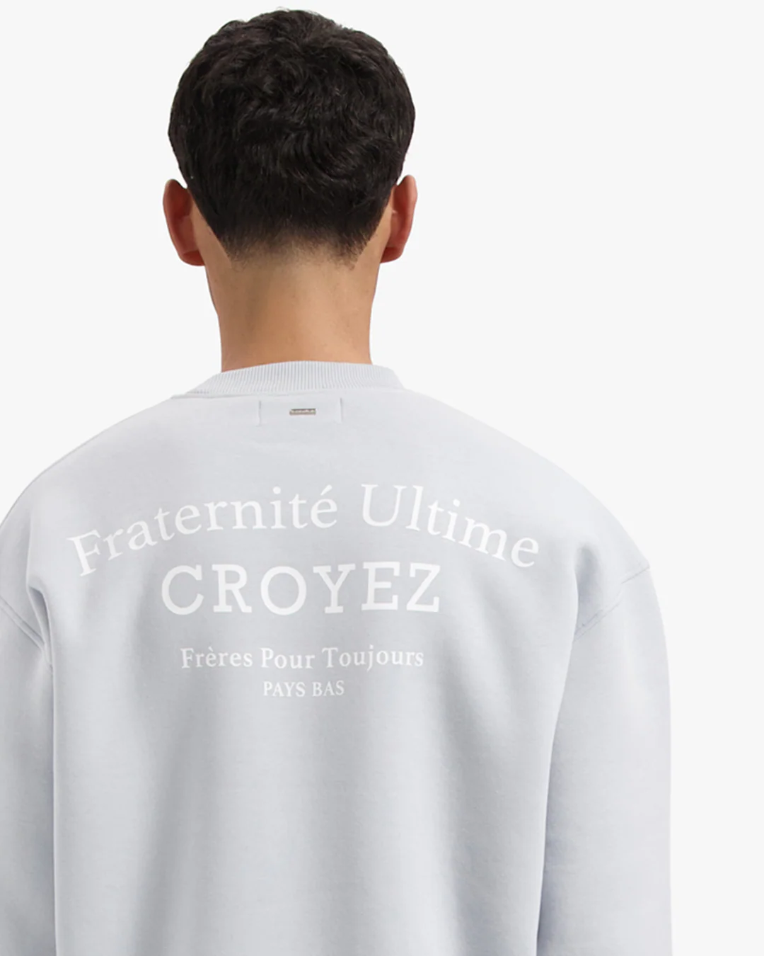 CROYEZ FRATERNITÉ SWEATER | LIGHT BLUE - Image 5