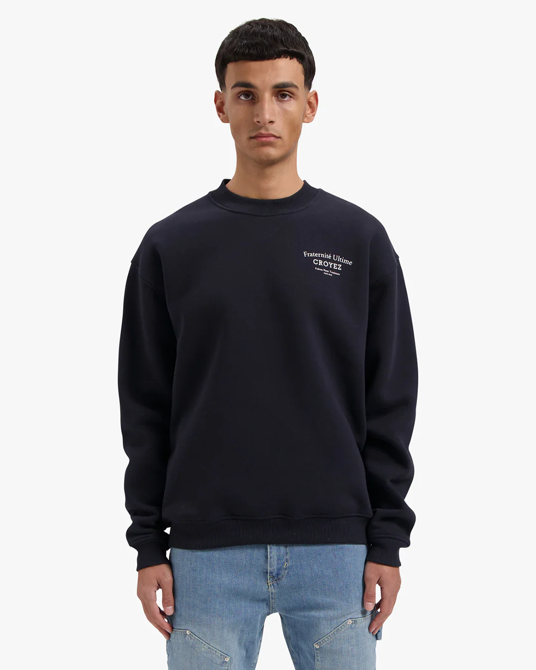 CROYEZ FRATERNITÉ SWEATER | NAVY - Image 3