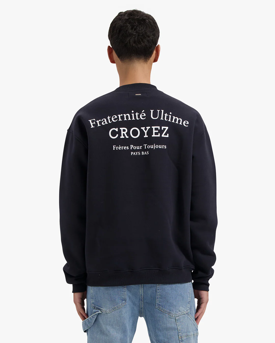 CROYEZ FRATERNITÉ SWEATER | NAVY - Image 4