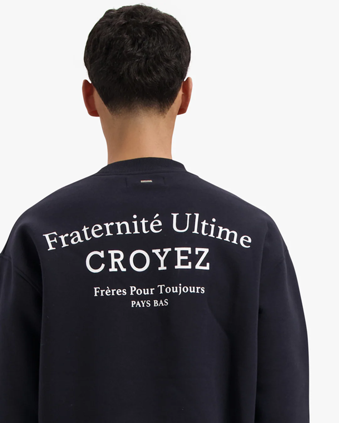 CROYEZ FRATERNITÉ SWEATER | NAVY - Image 6