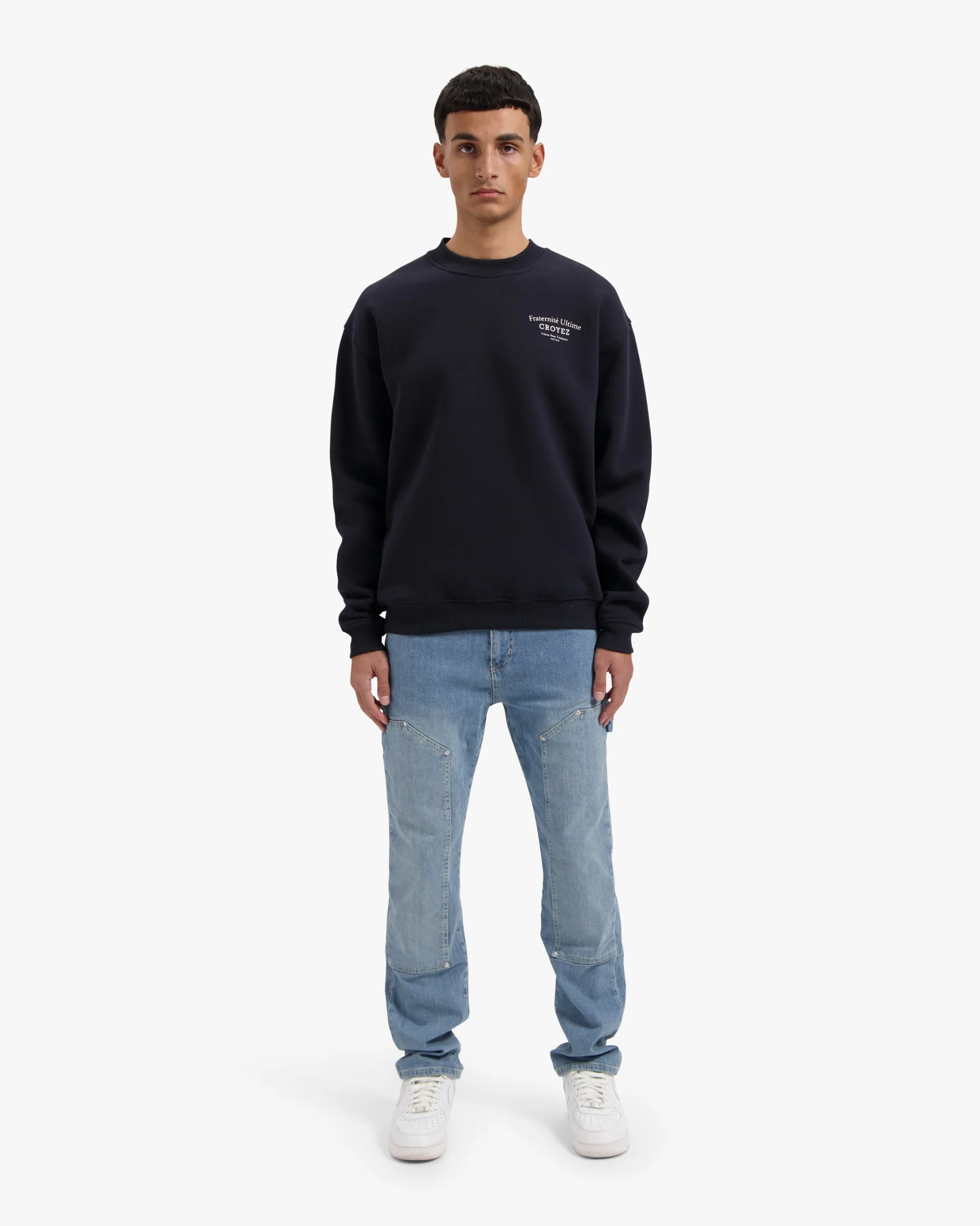 CROYEZ FRATERNITÉ SWEATER | NAVY - Image 7