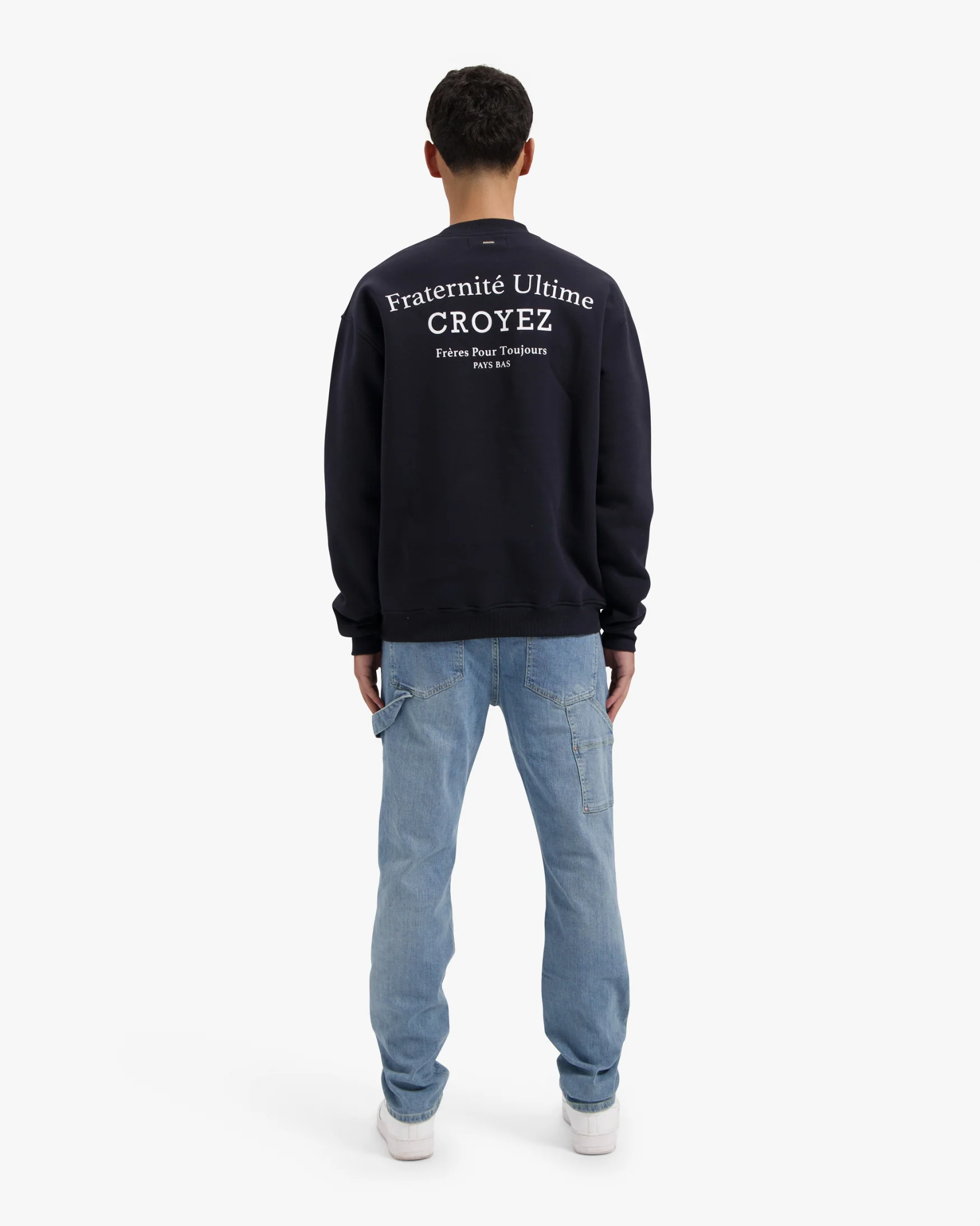 CROYEZ FRATERNITÉ SWEATER | NAVY - Image 8