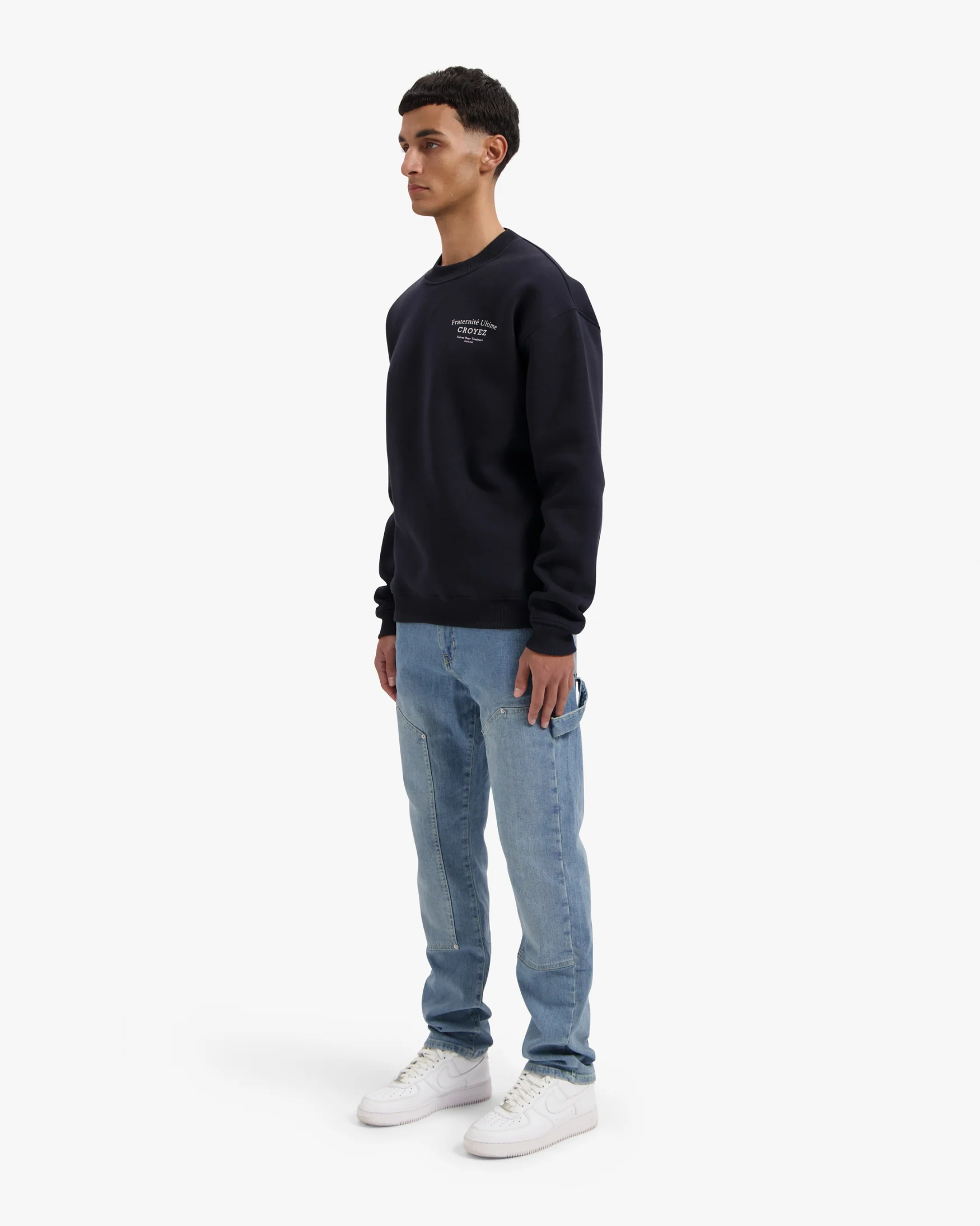 CROYEZ FRATERNITÉ SWEATER | NAVY - Image 9
