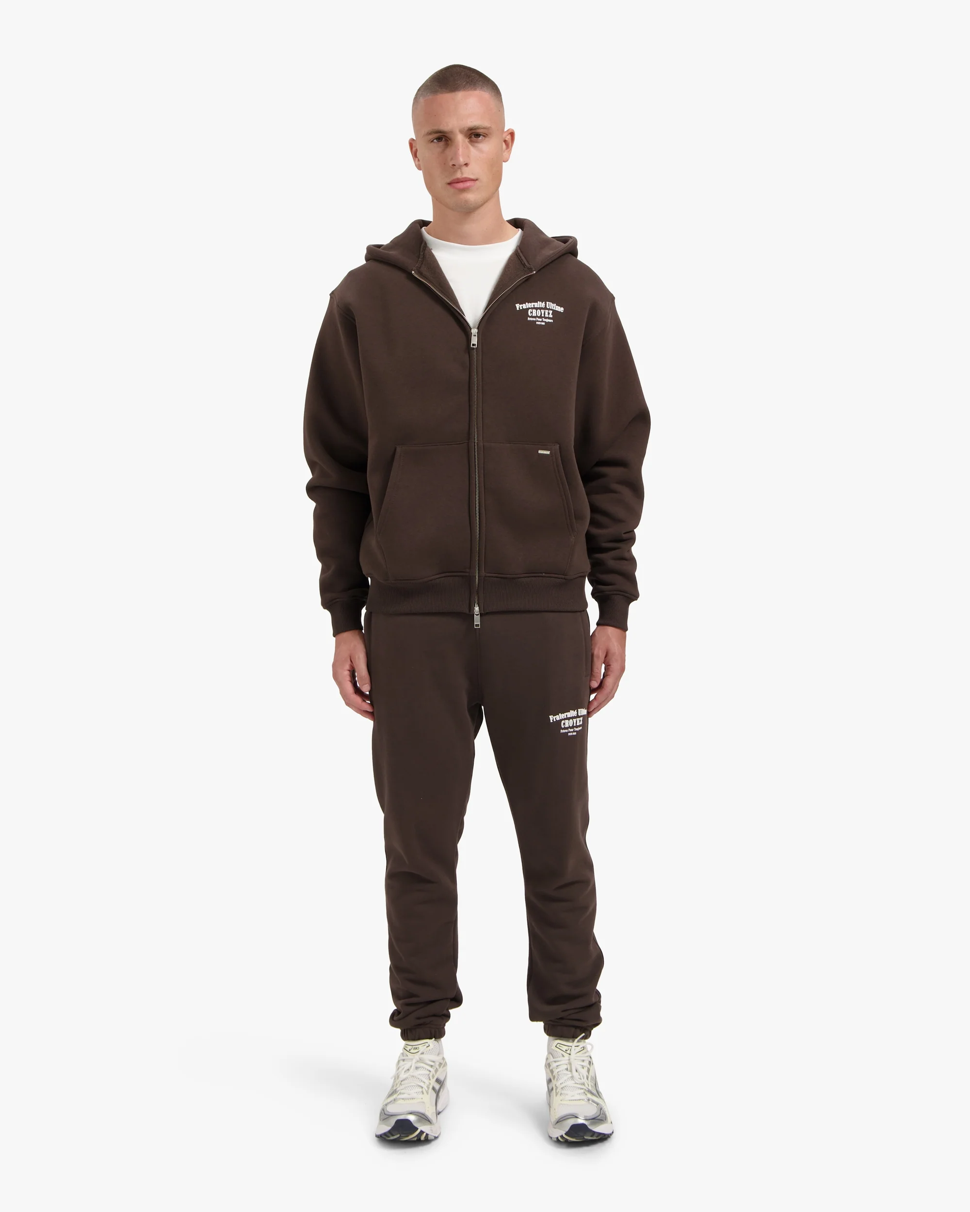 CROYEZ FRATERNITÉ SWEATPANTS | BROWN - Image 5