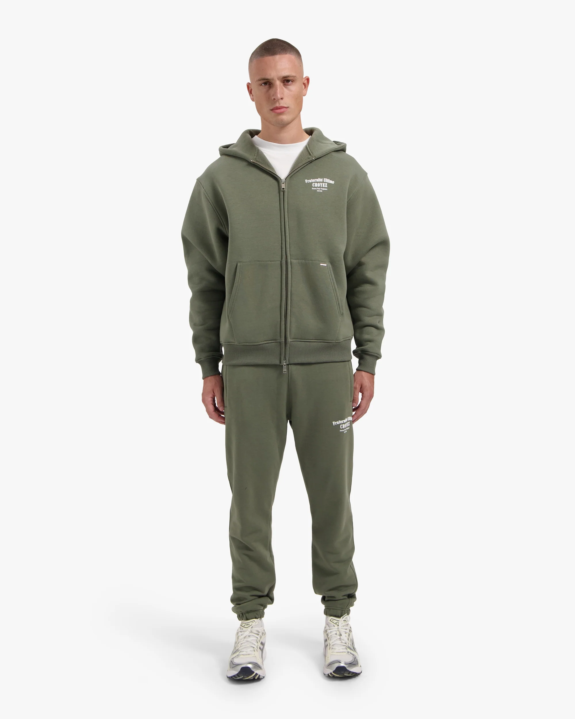 CROYEZ FRATERNITÉ SWEATPANTS | DUSTY OLIVE - Image 5