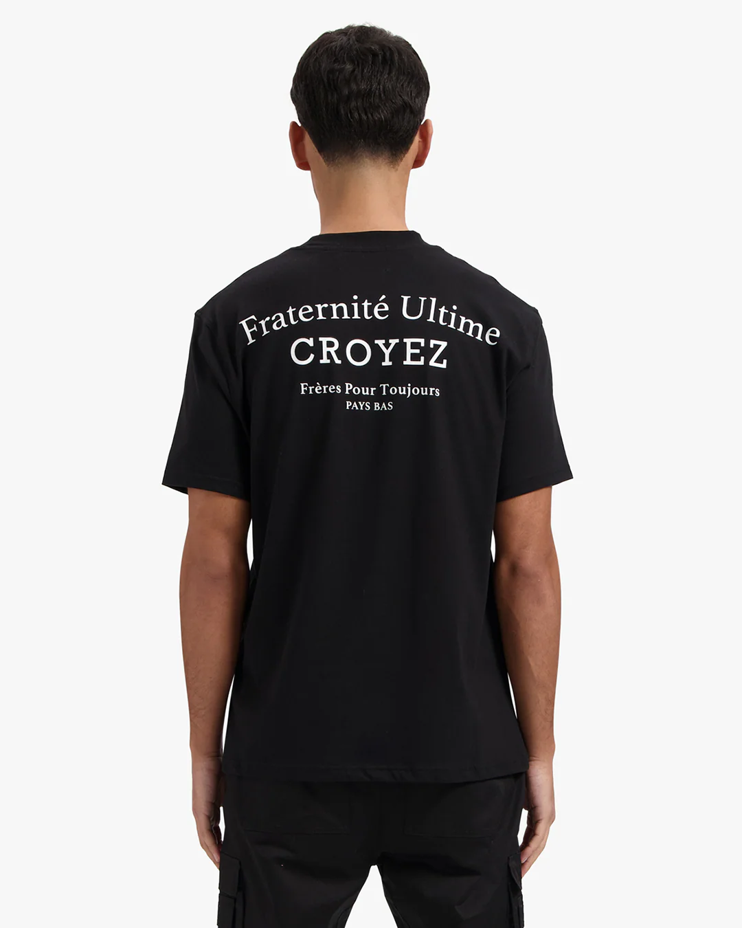 CROYEZ FRATERNITÉ T-SHIRT | BLACK - Image 4