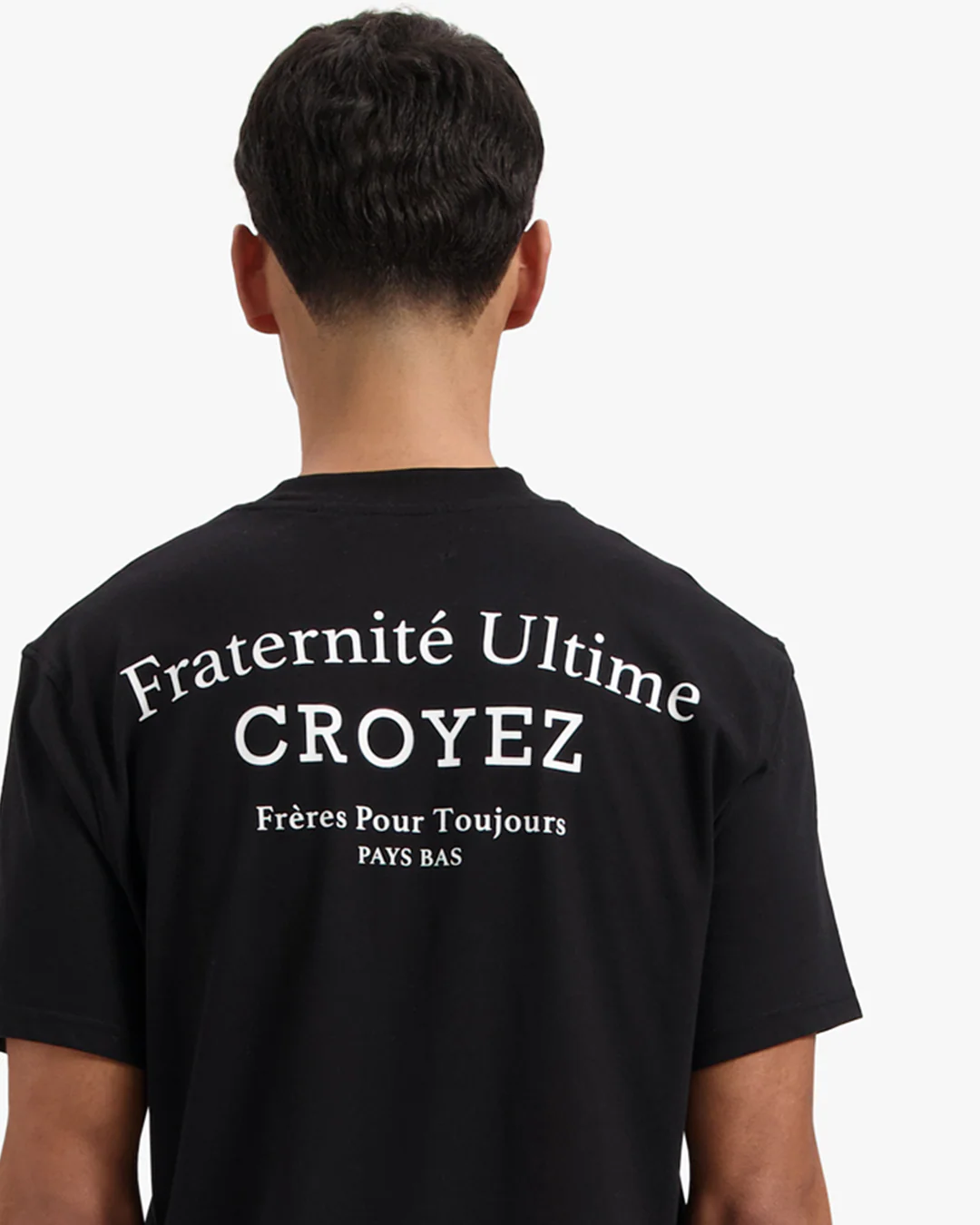 CROYEZ FRATERNITÉ T-SHIRT | BLACK - Image 6