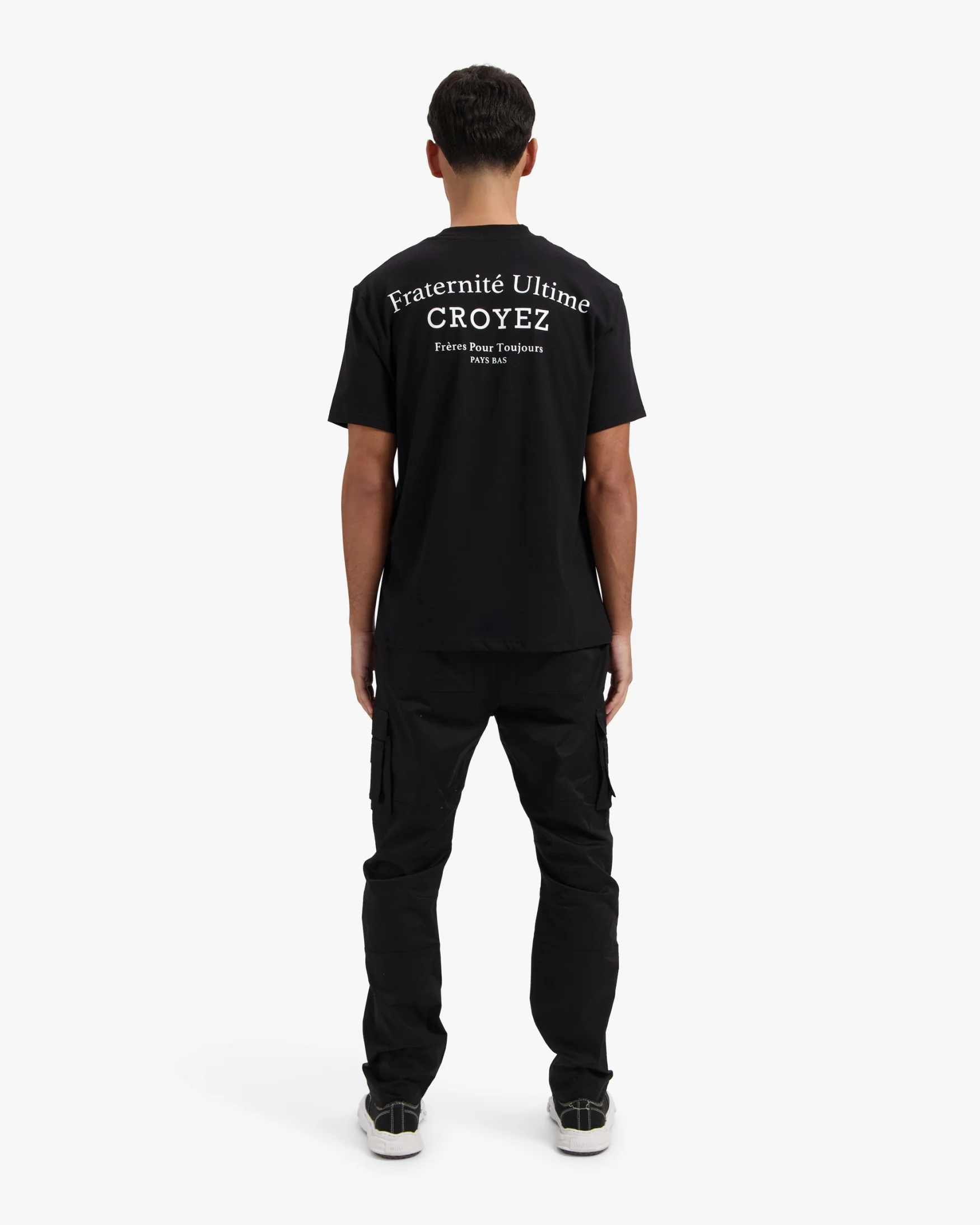CROYEZ FRATERNITÉ T-SHIRT | BLACK - Image 8