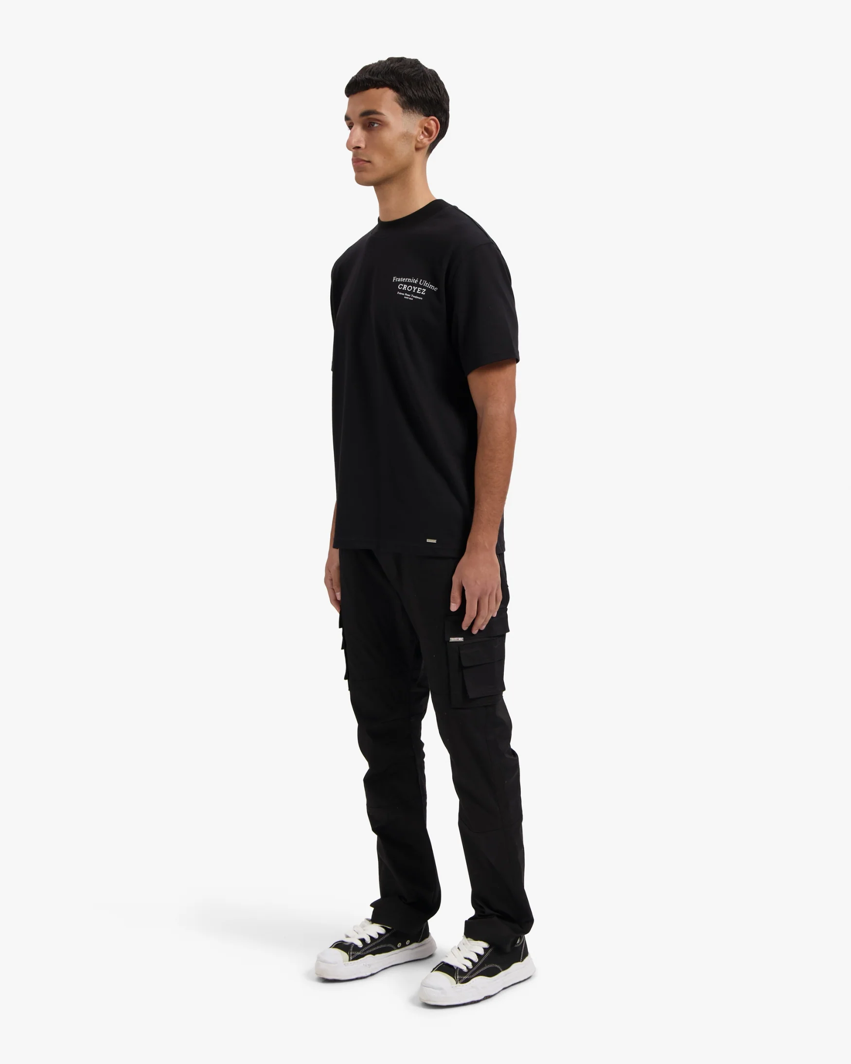 CROYEZ FRATERNITÉ T-SHIRT | BLACK - Image 9