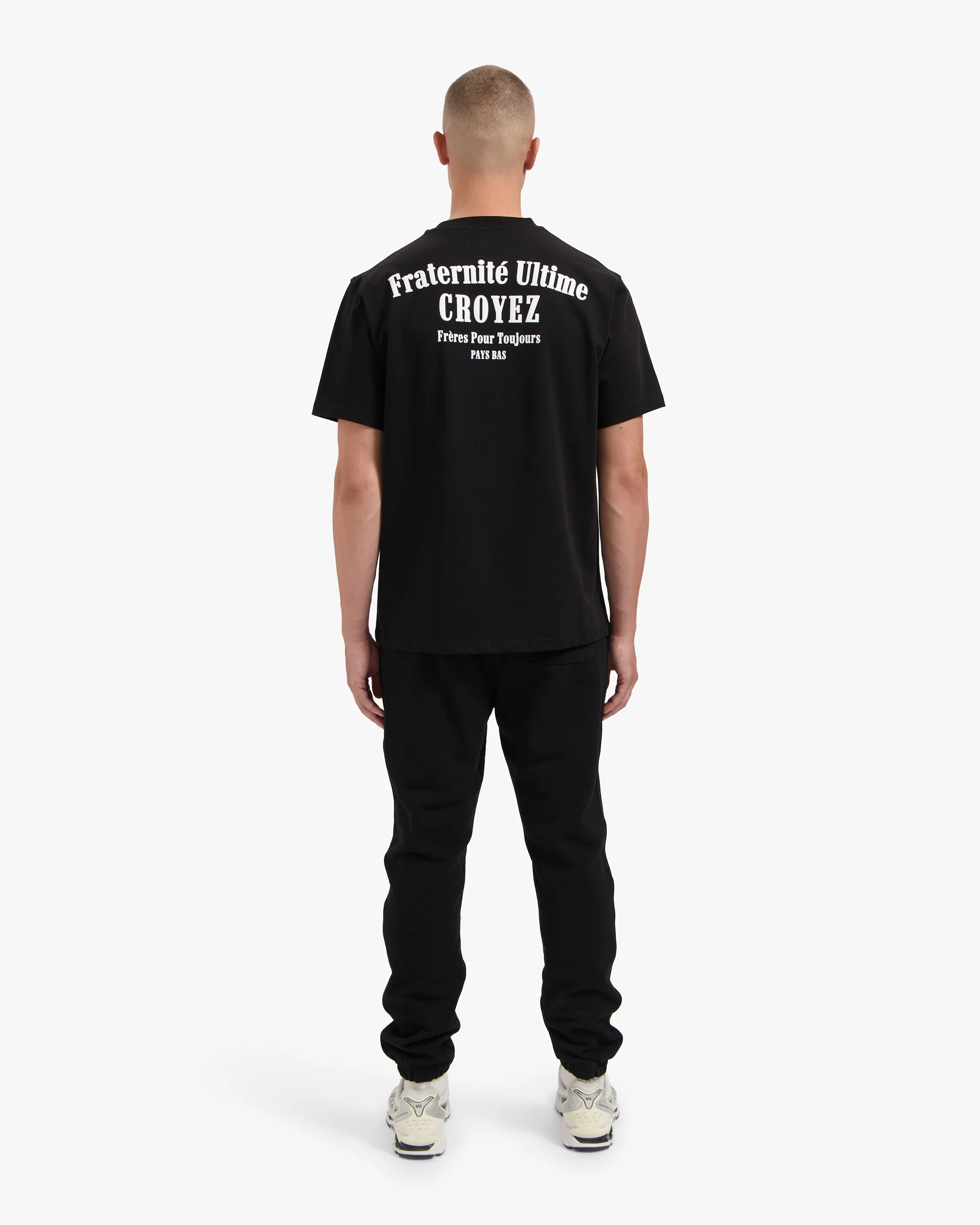 CROYEZ FRATERNITÉ T-SHIRT | BLACK - Image 6