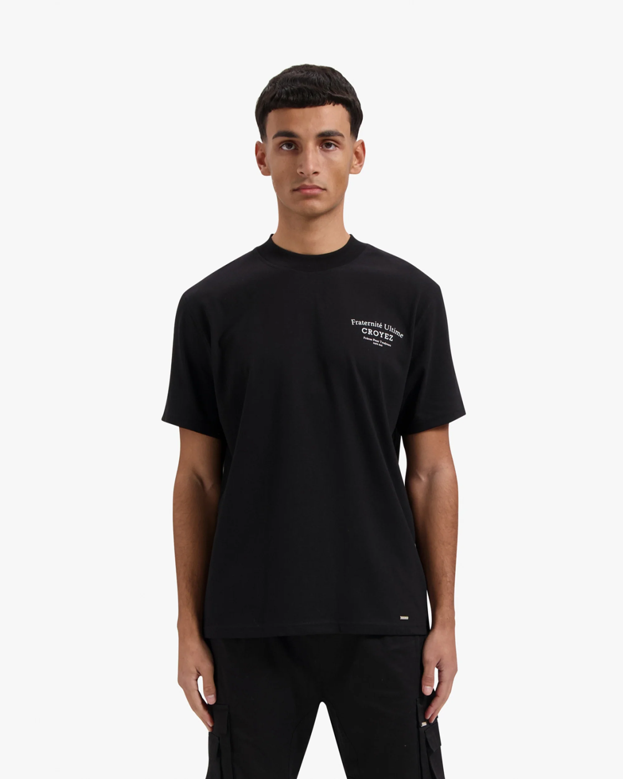 Croyez Fraternité T-Shirt | Black - Image 3