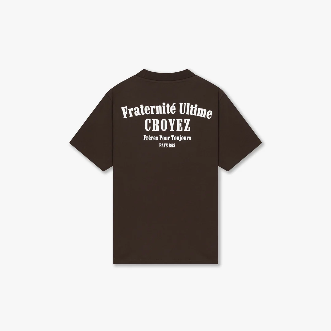 CROYEZ FRATERNITÉ T-SHIRT | BROWN - Image 2