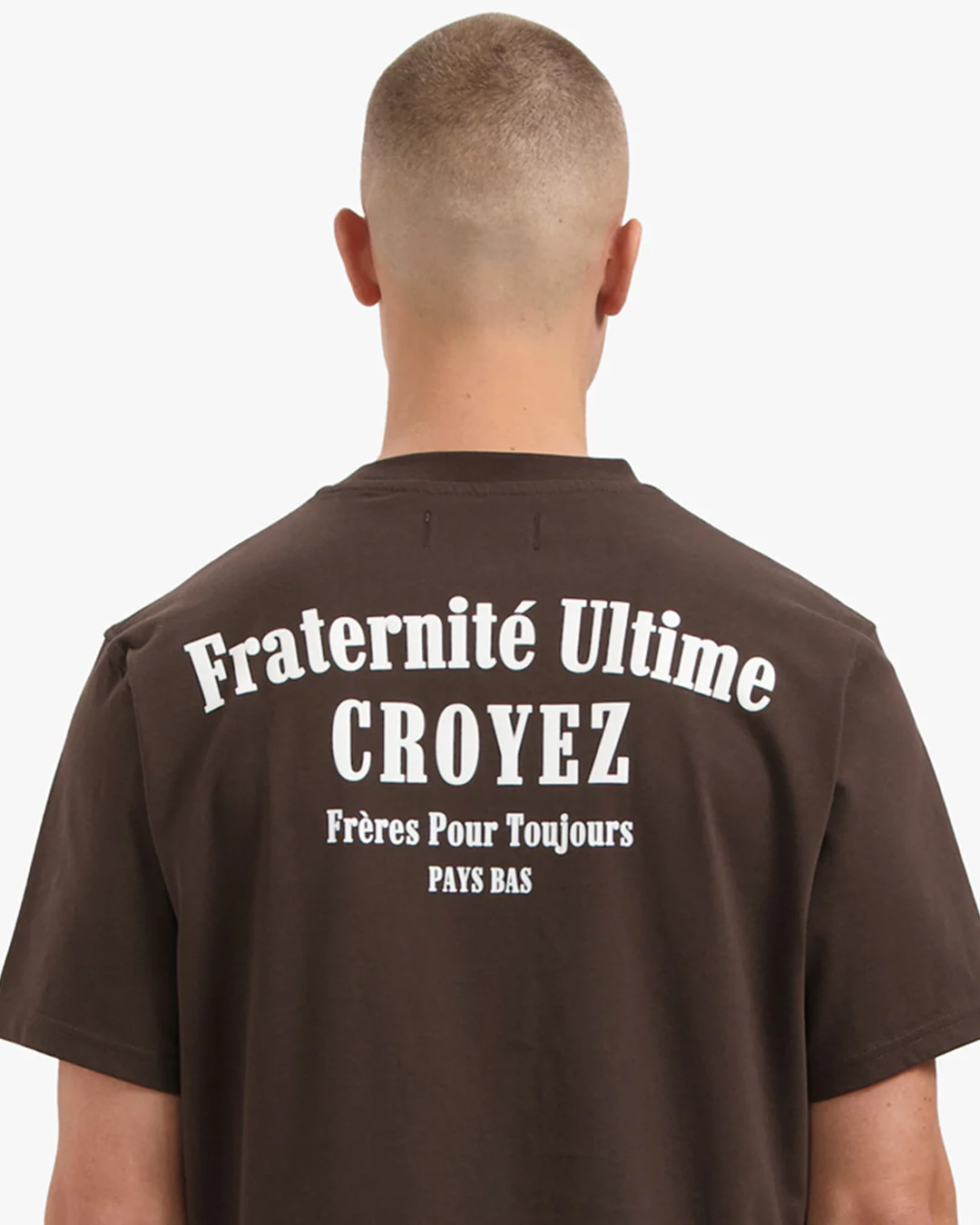 CROYEZ FRATERNITÉ T-SHIRT | BROWN - Image 3