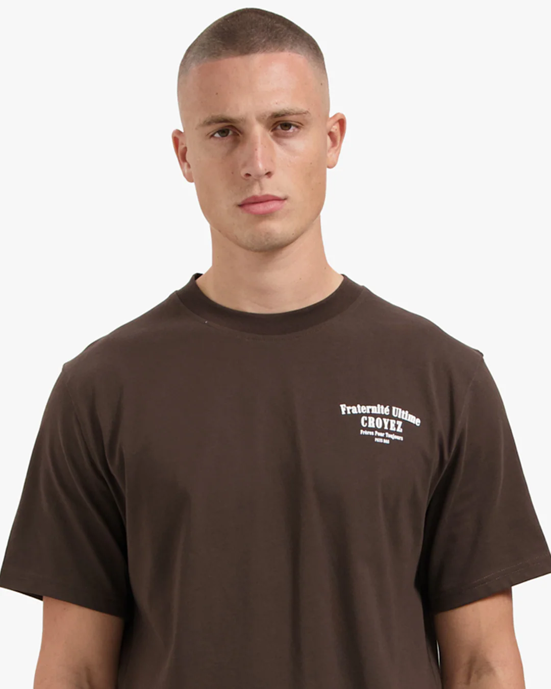 CROYEZ FRATERNITÉ T-SHIRT | BROWN - Image 4